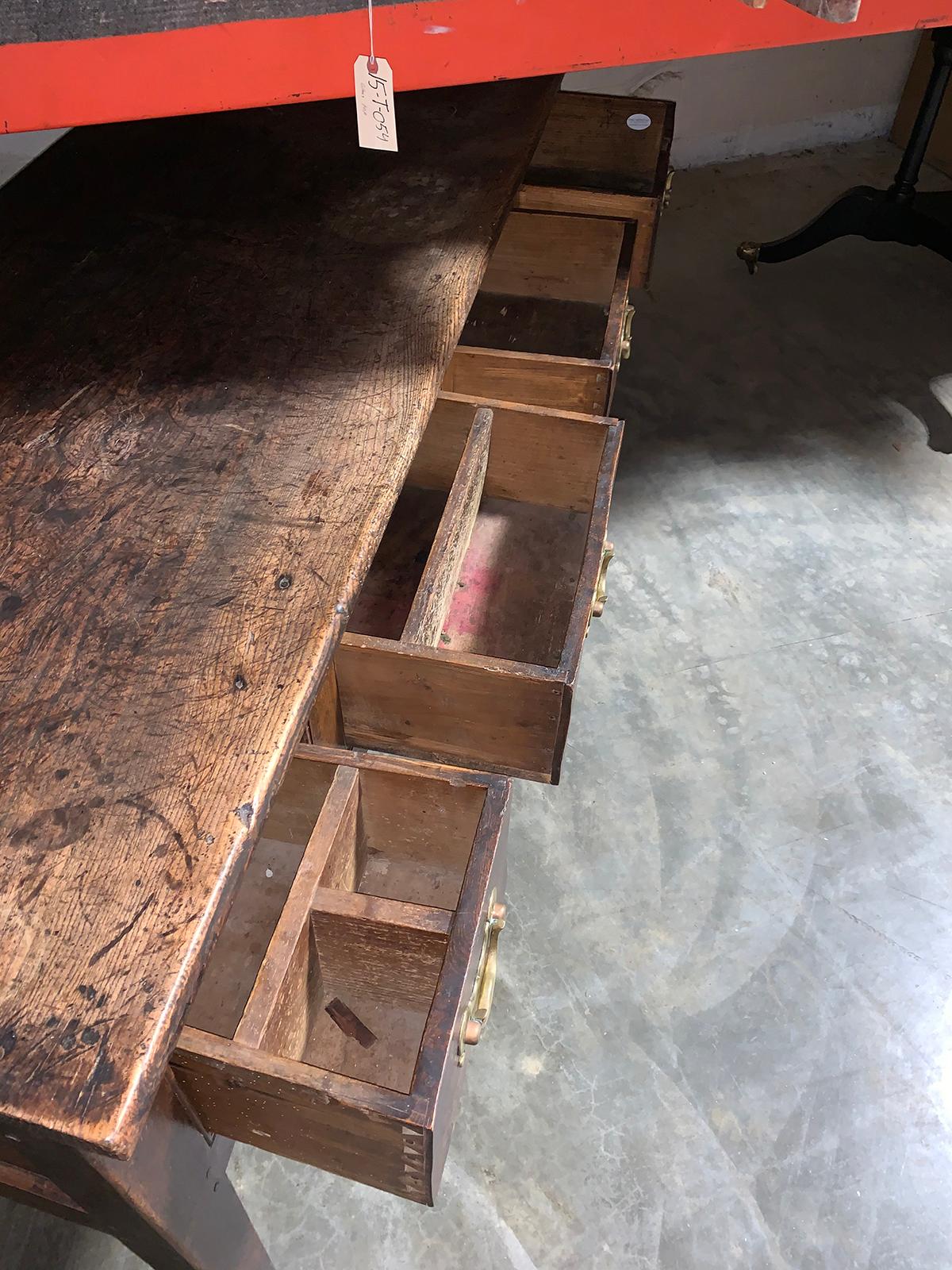 English Georgian Style Dresser Base, Four Drawers, circa 1820-1880 10