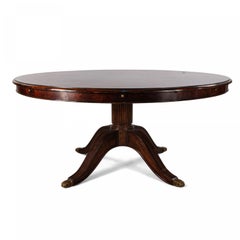 English Georgian Style Round Conference Table