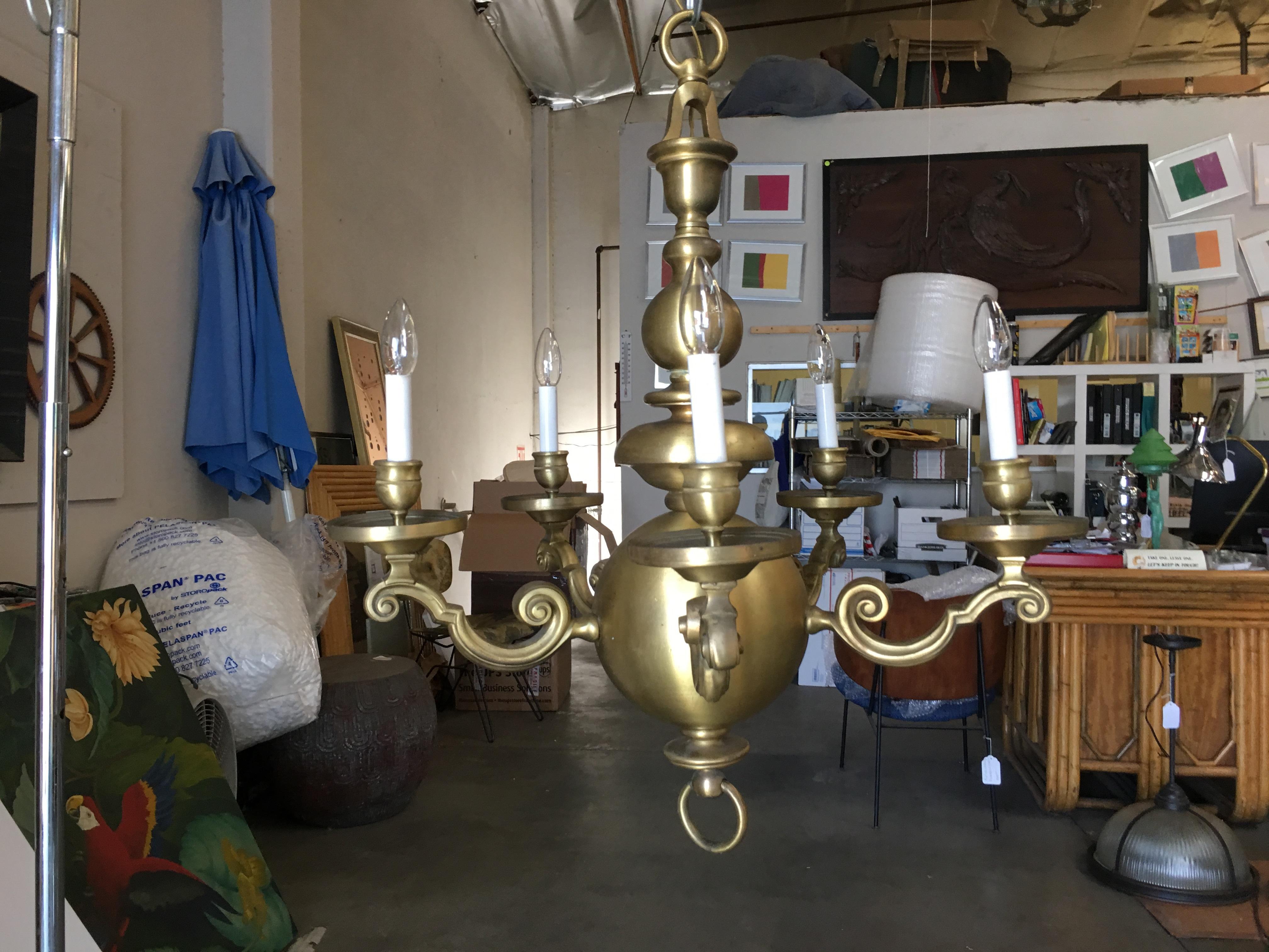 solid brass chandeliers