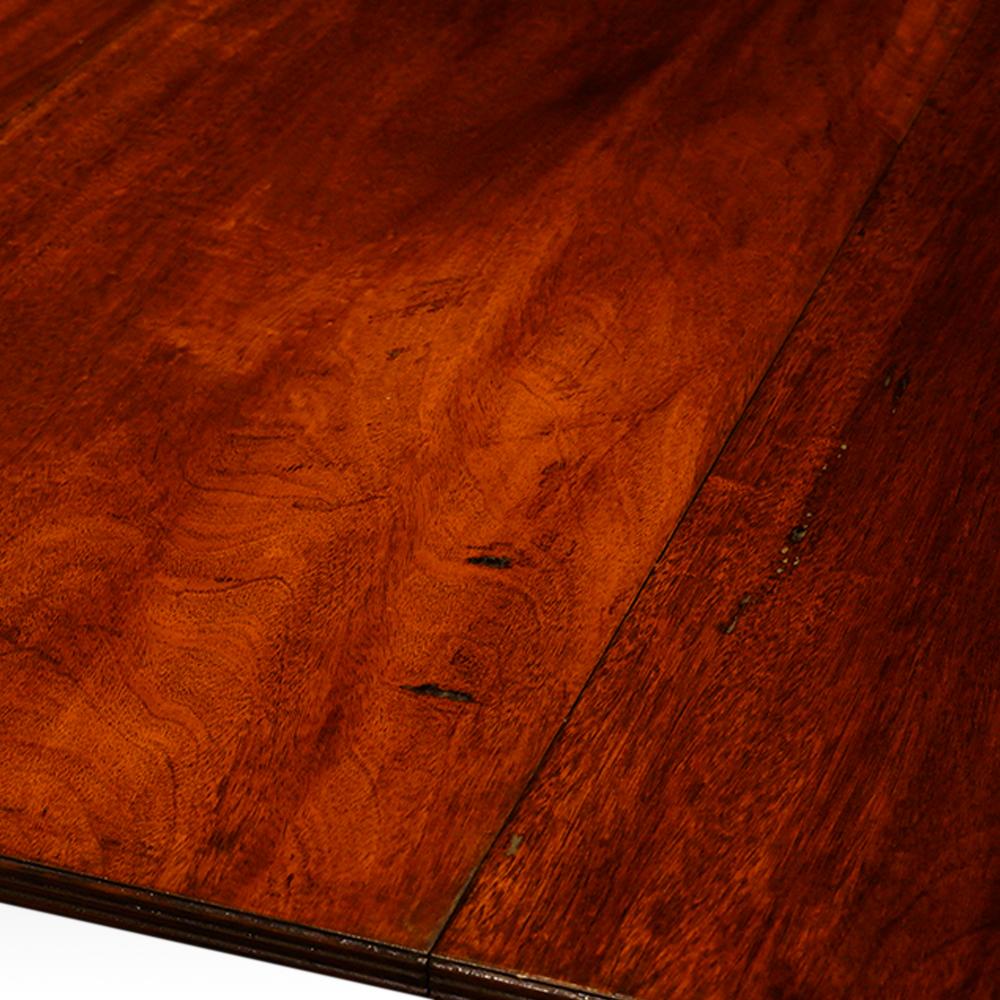 English Georgian Style Solid Mahogany Harrods Dining Table, George VI 7