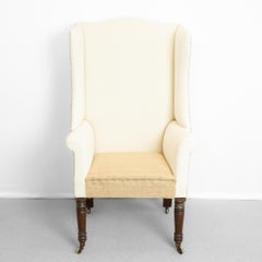 English Georgian Wingback Chair