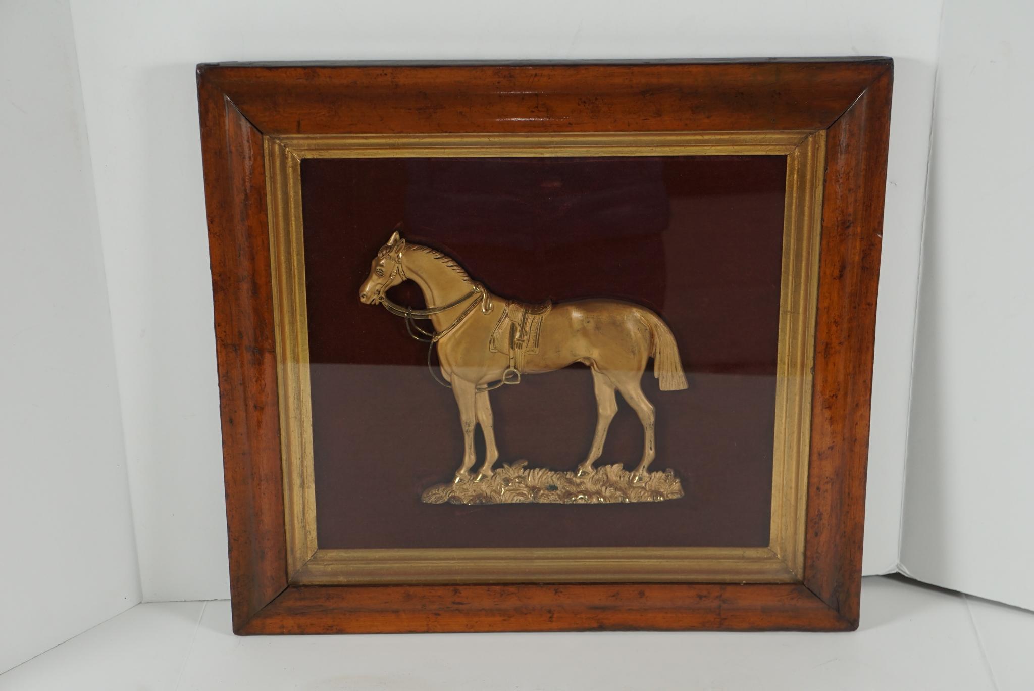 This plaque of the famous circus horse 