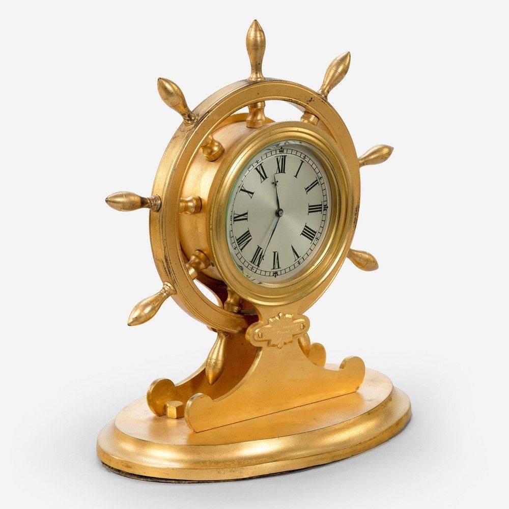 ship wheel clock
