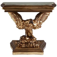 English Giltwood and Onyx Console Table