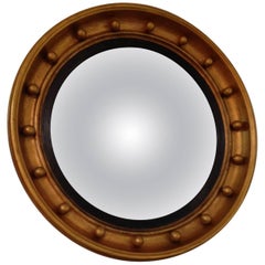 English Giltwood Bullseye Mirror, 1820s