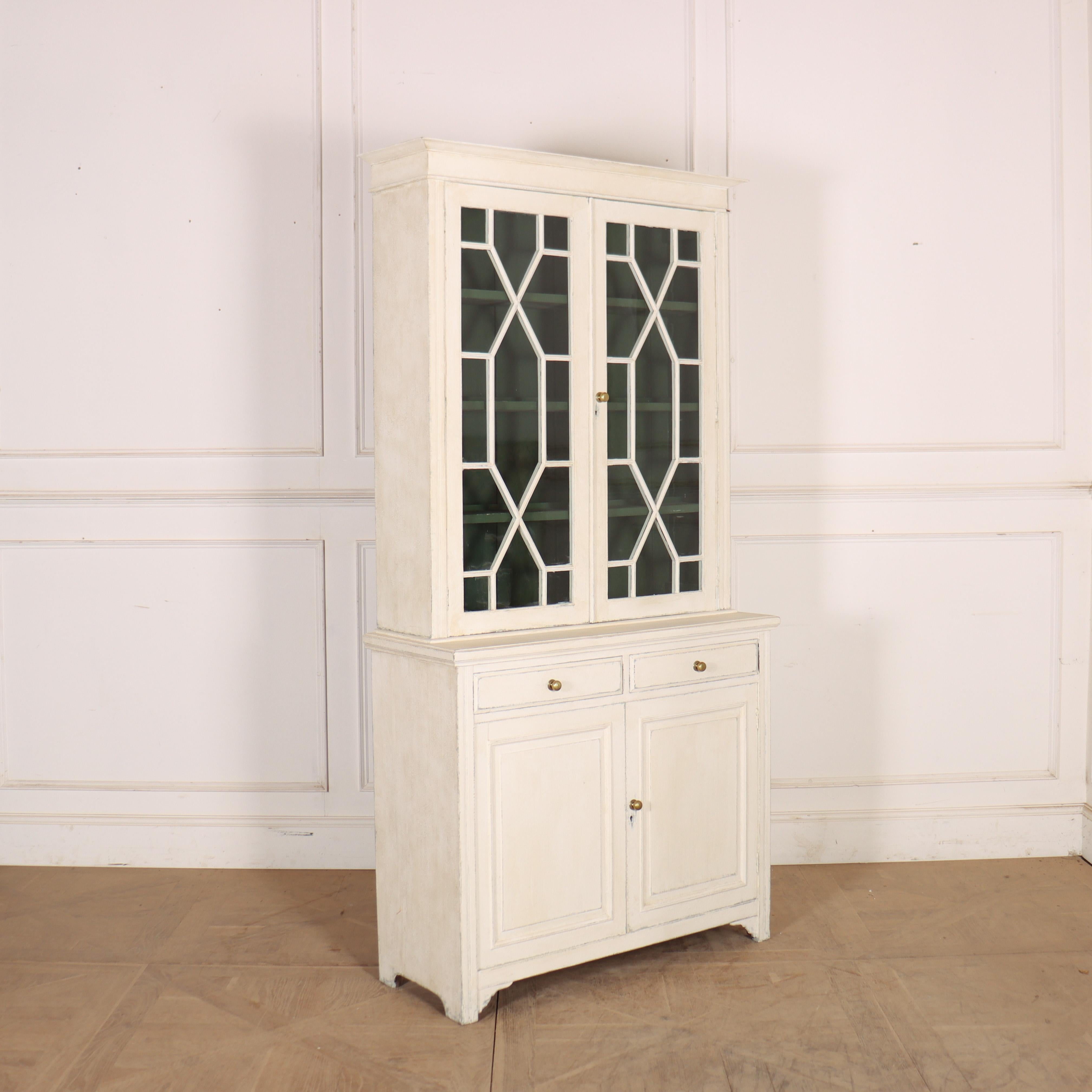 English Glazed Cabinet For Sale 4