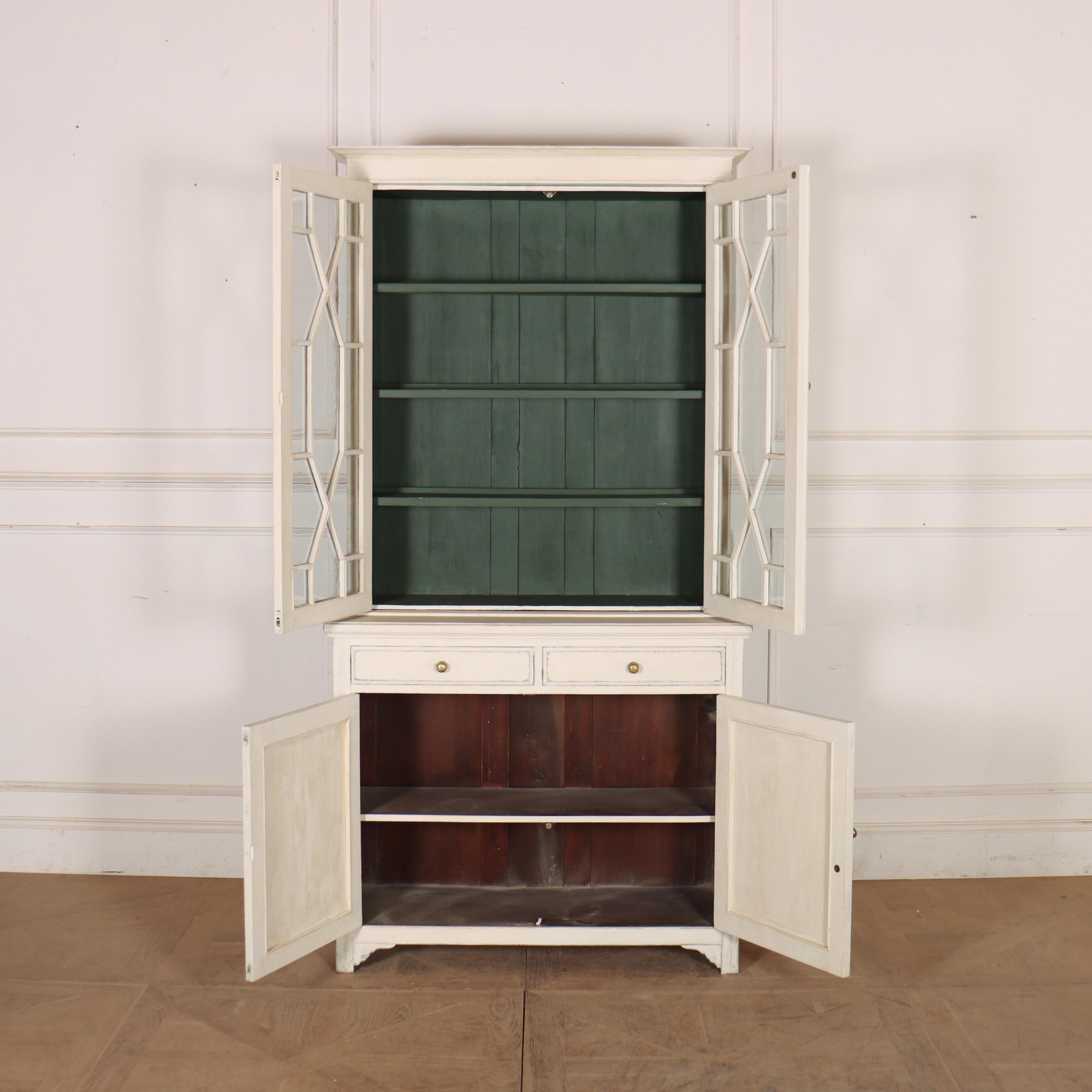 English Glazed Cabinet For Sale 3