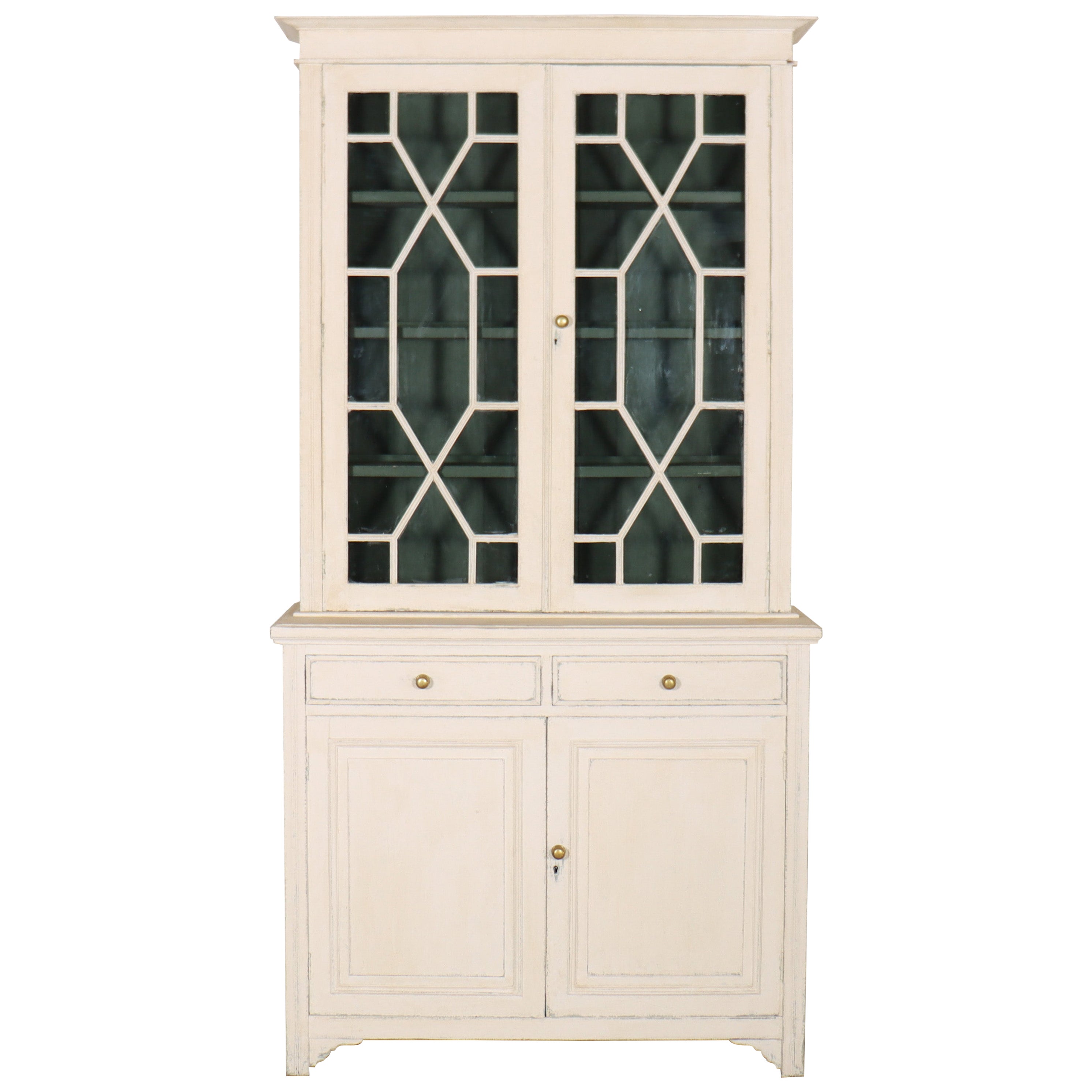 English Glazed Cabinet