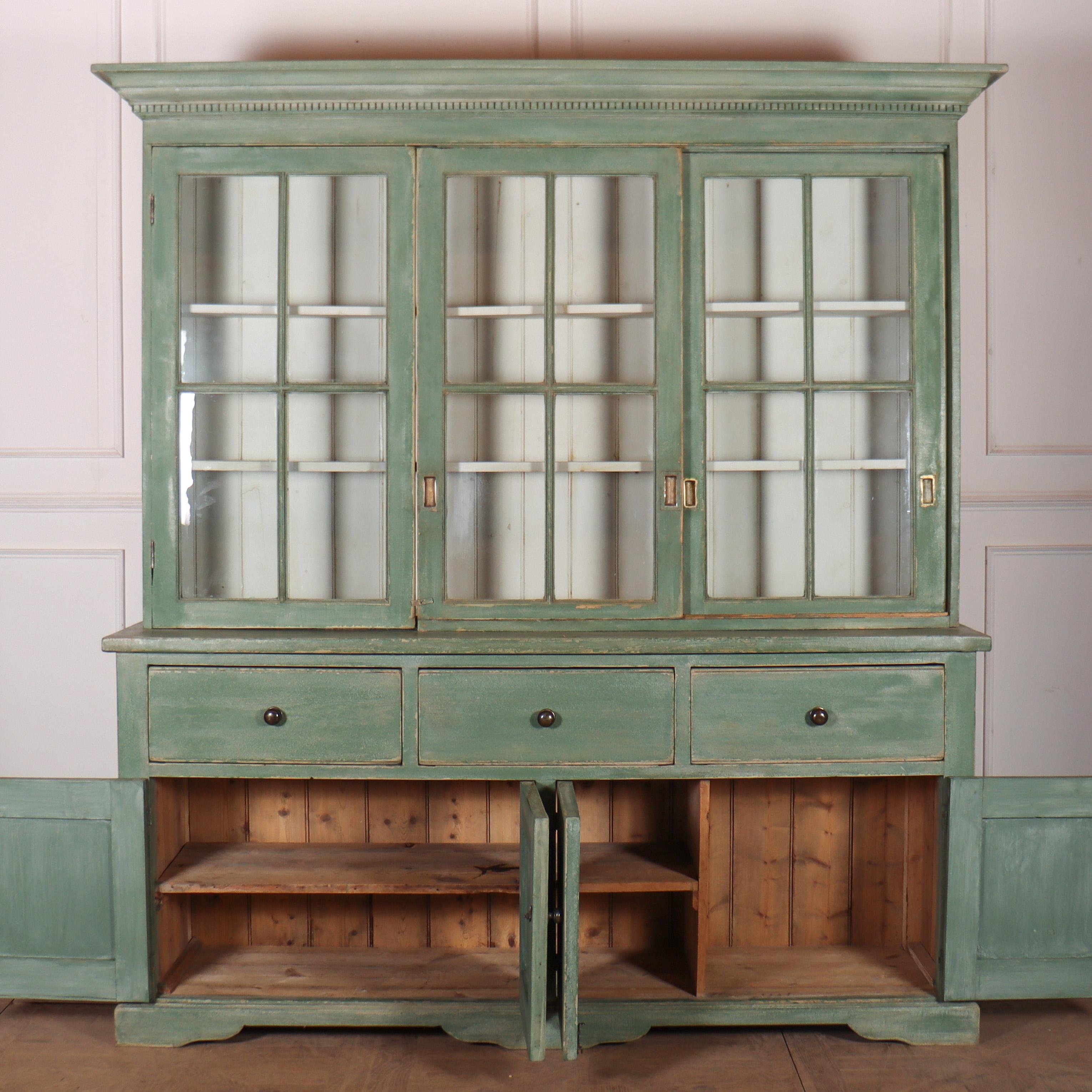 English Glazed Kitchen Dresser 4