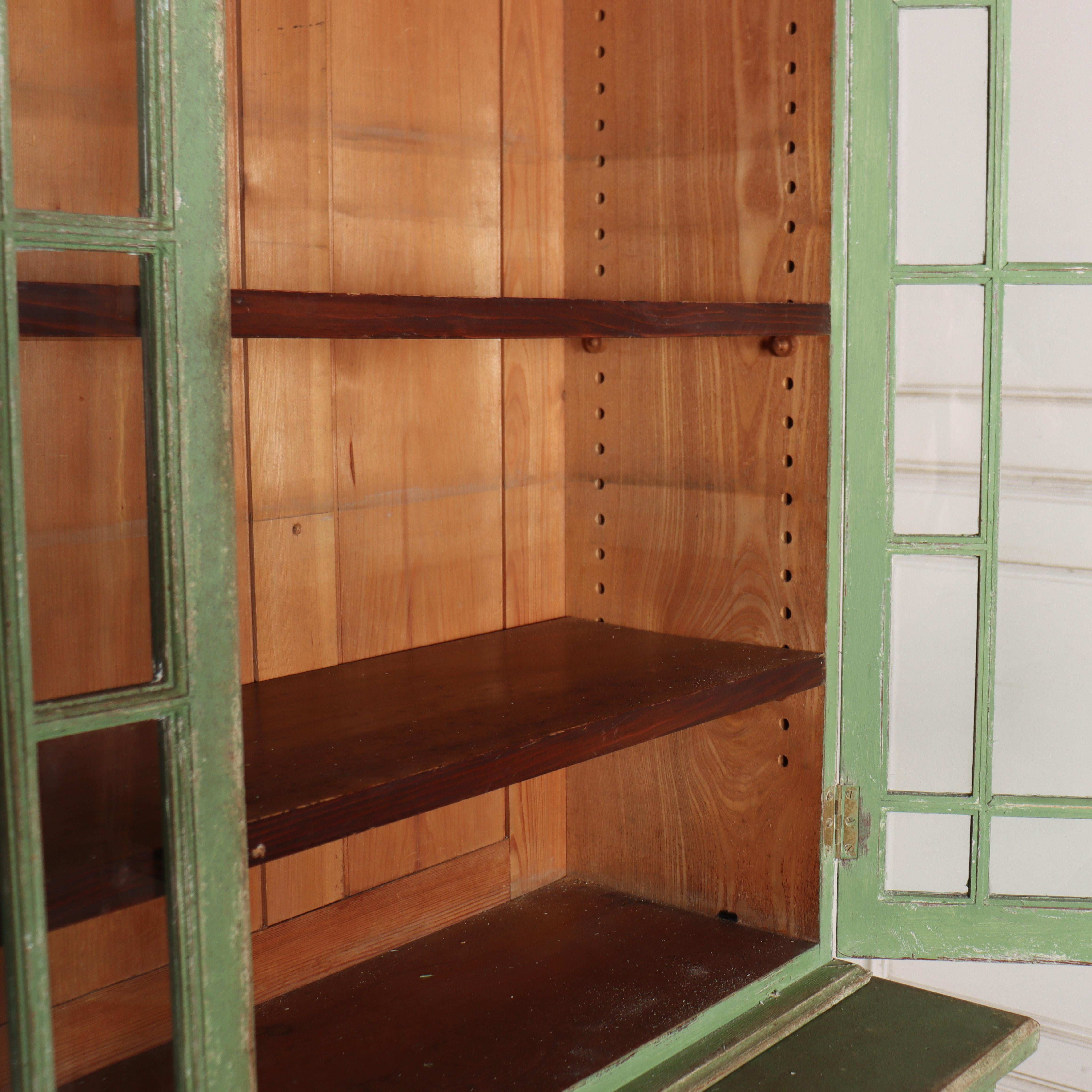 English Glazed Kitchen Dresser For Sale 5