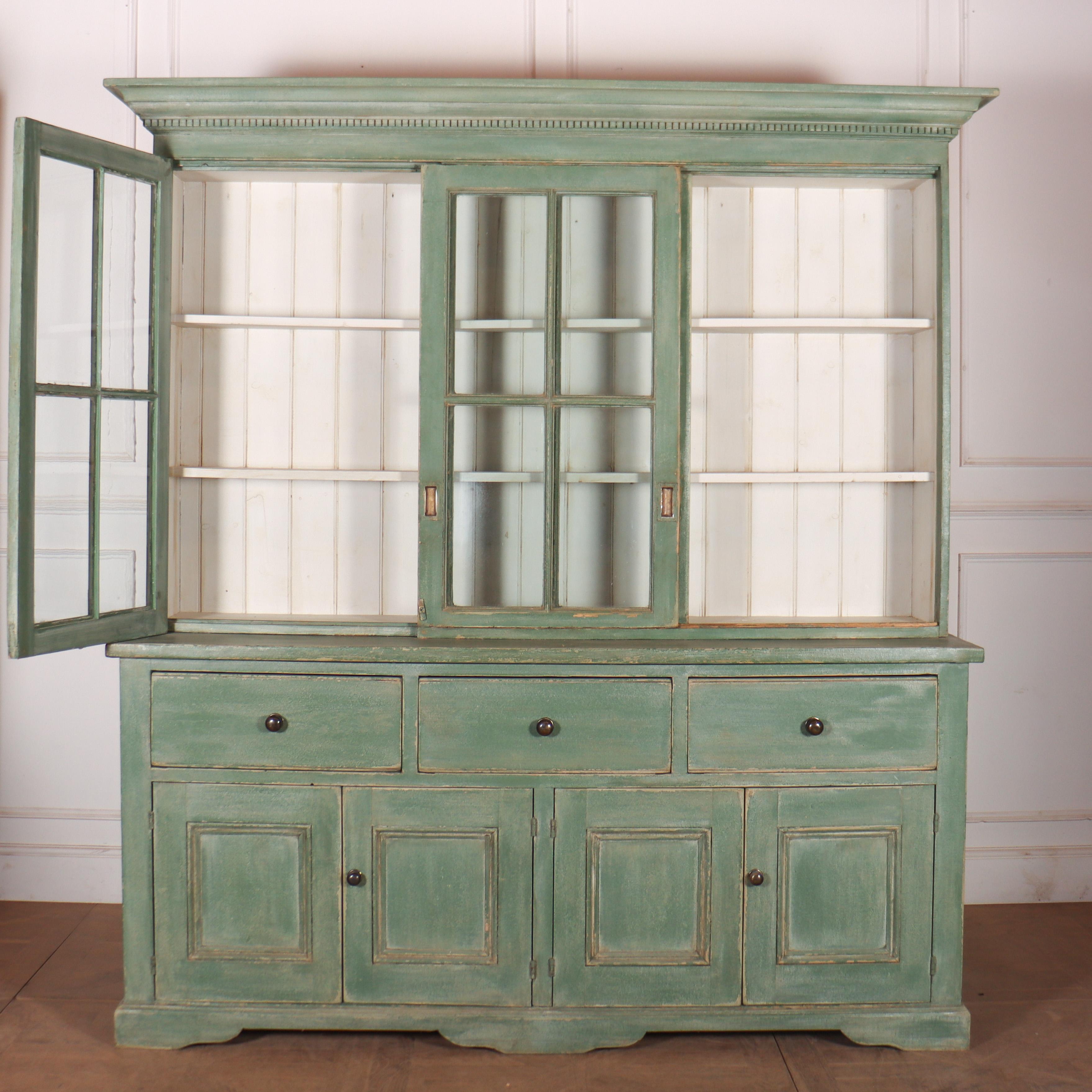English Glazed Kitchen Dresser 3