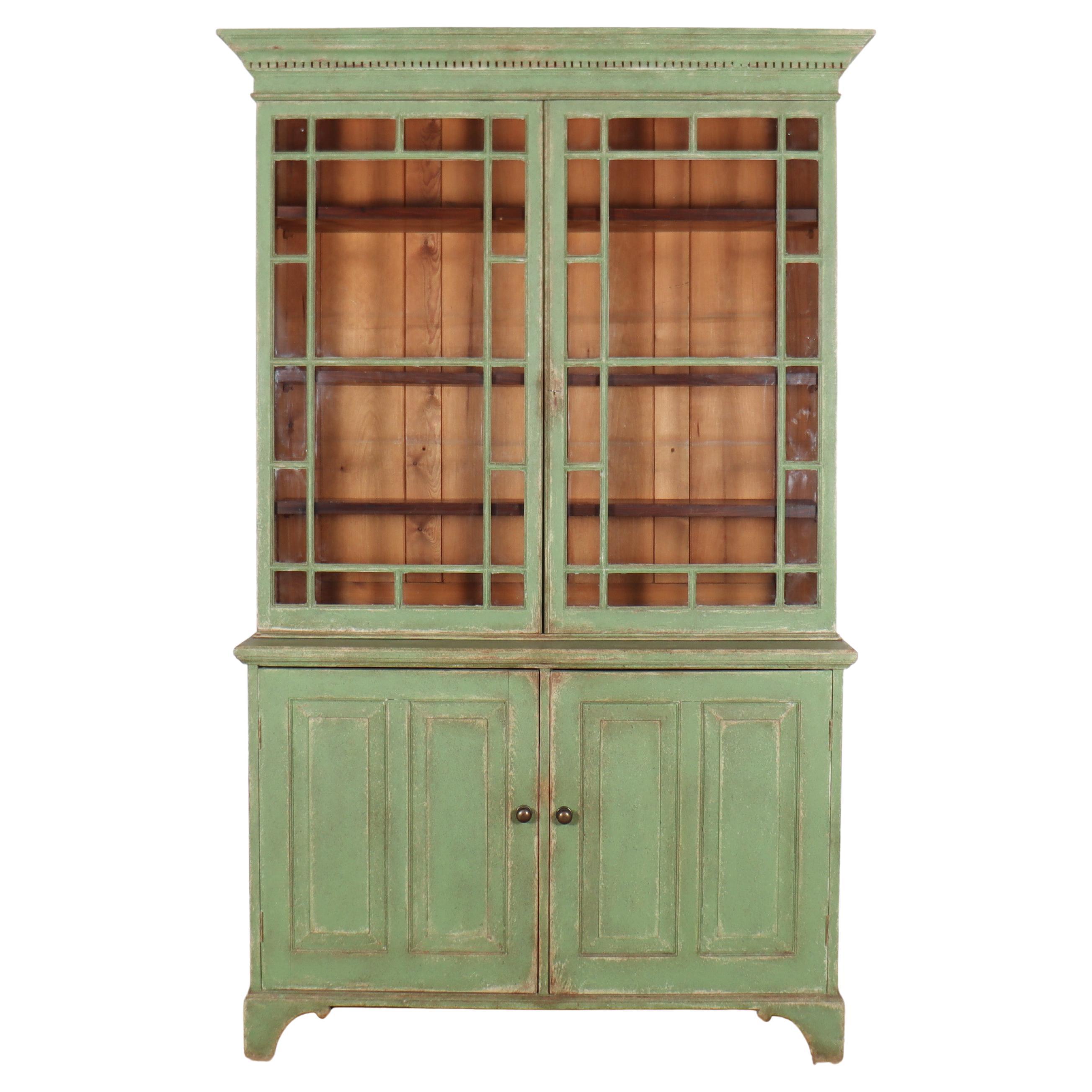 English Glazed Kitchen Dresser