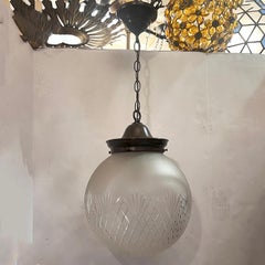 English Globe light Fixture