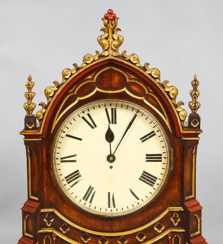 English Gothic Fusee Clock For Sale at 1stDibs gothic clock, fusee