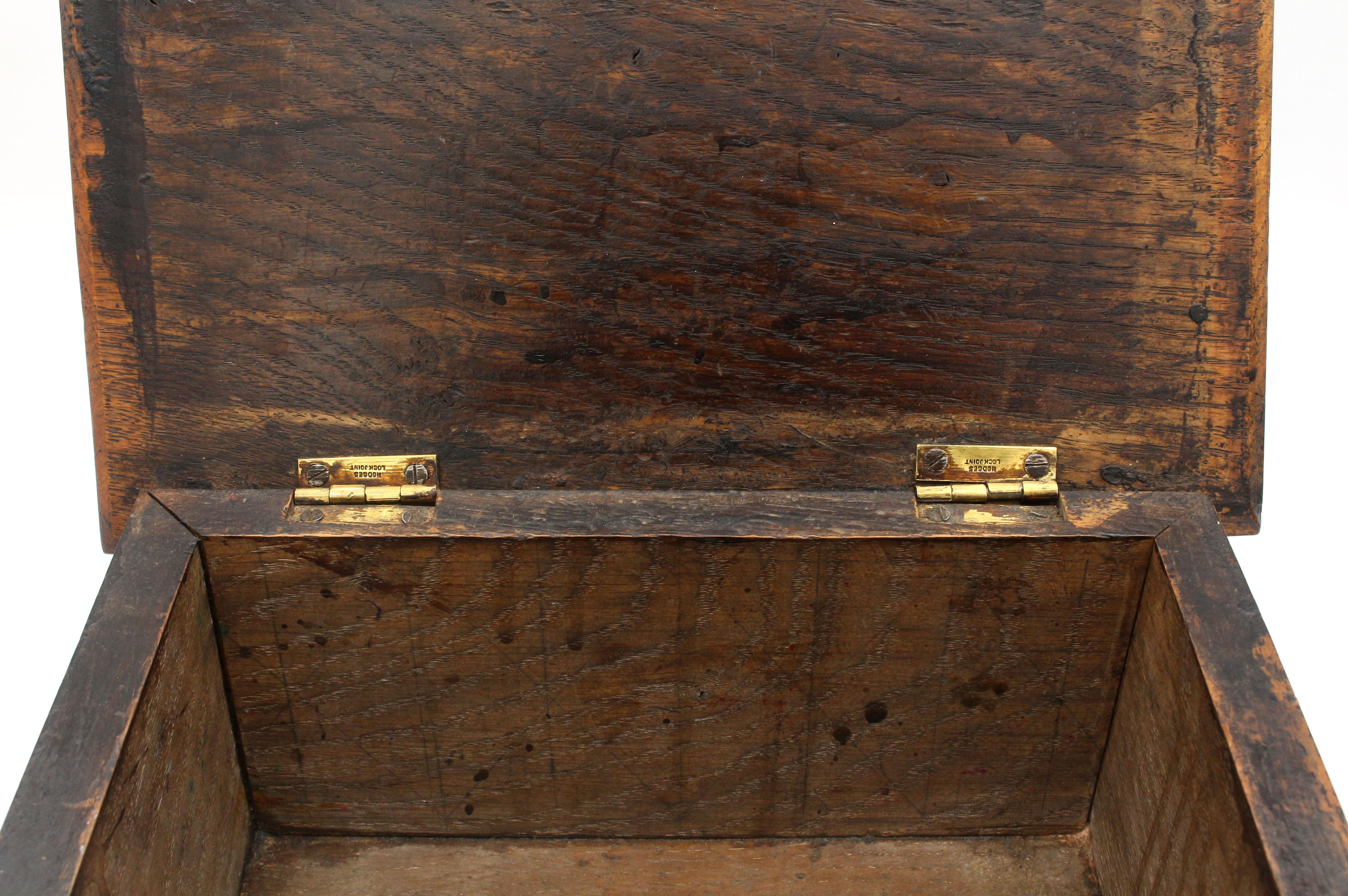 English Gothic Revival Document Box, c.1860-80 For Sale 2