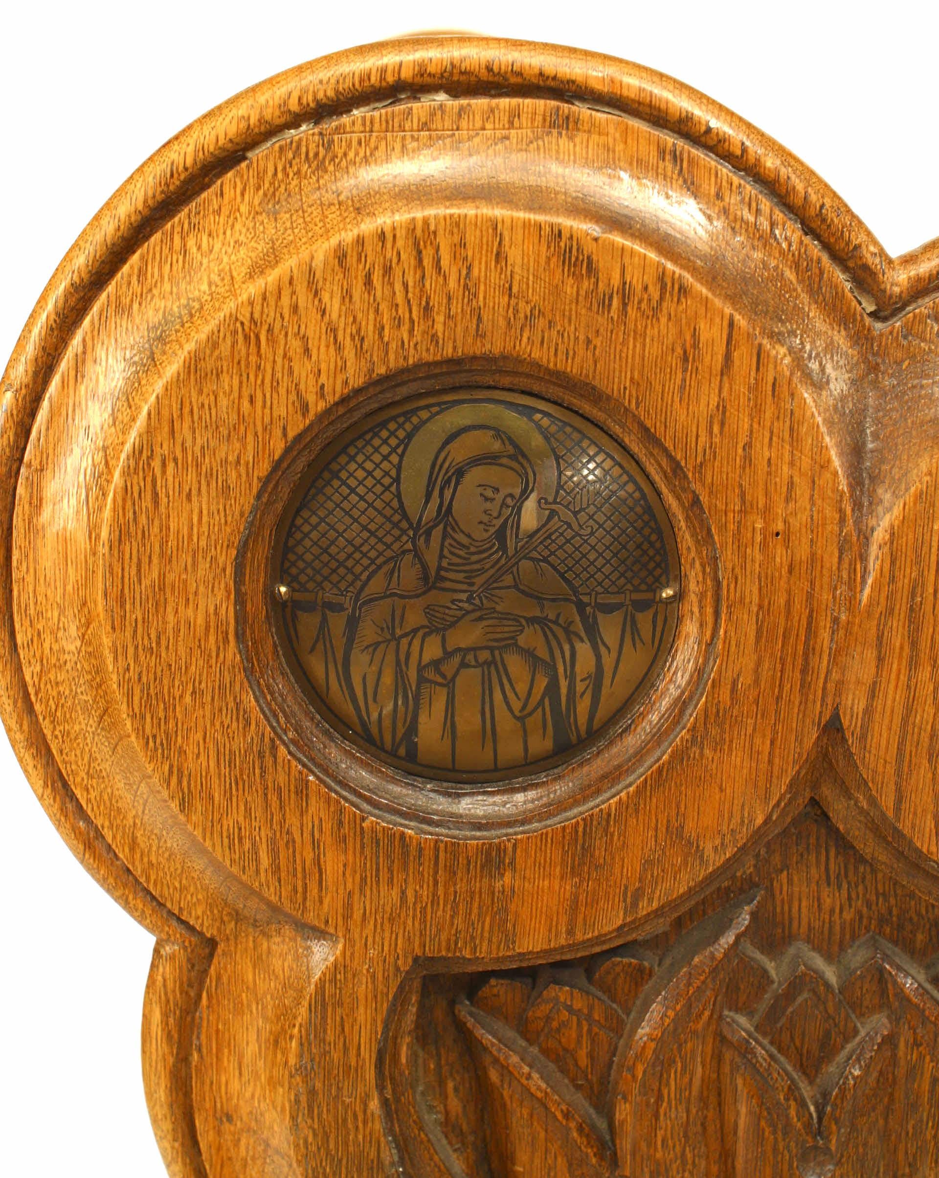 19th Century English Gothic Revival Oak Prie-dieu