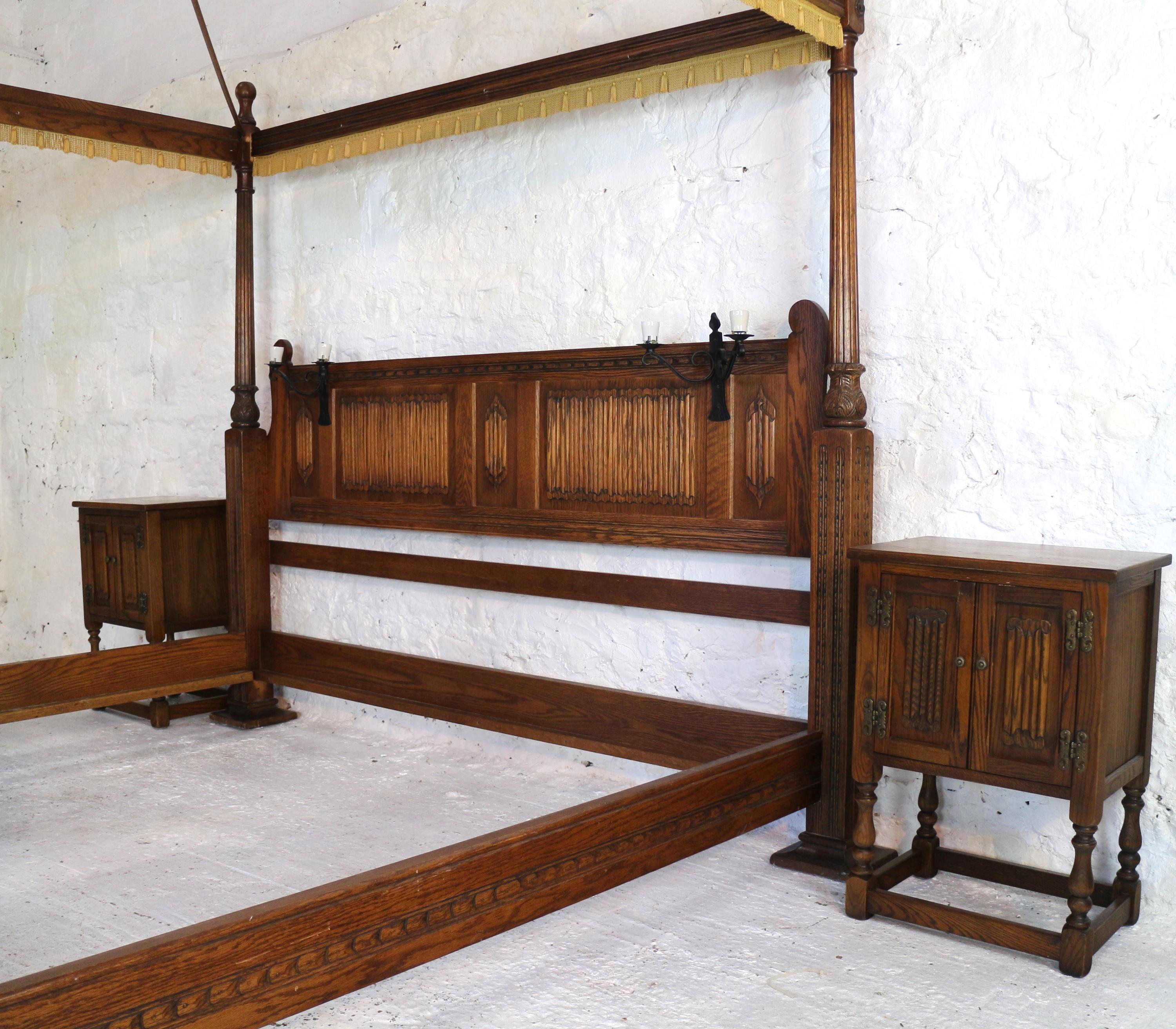 tudor style bed