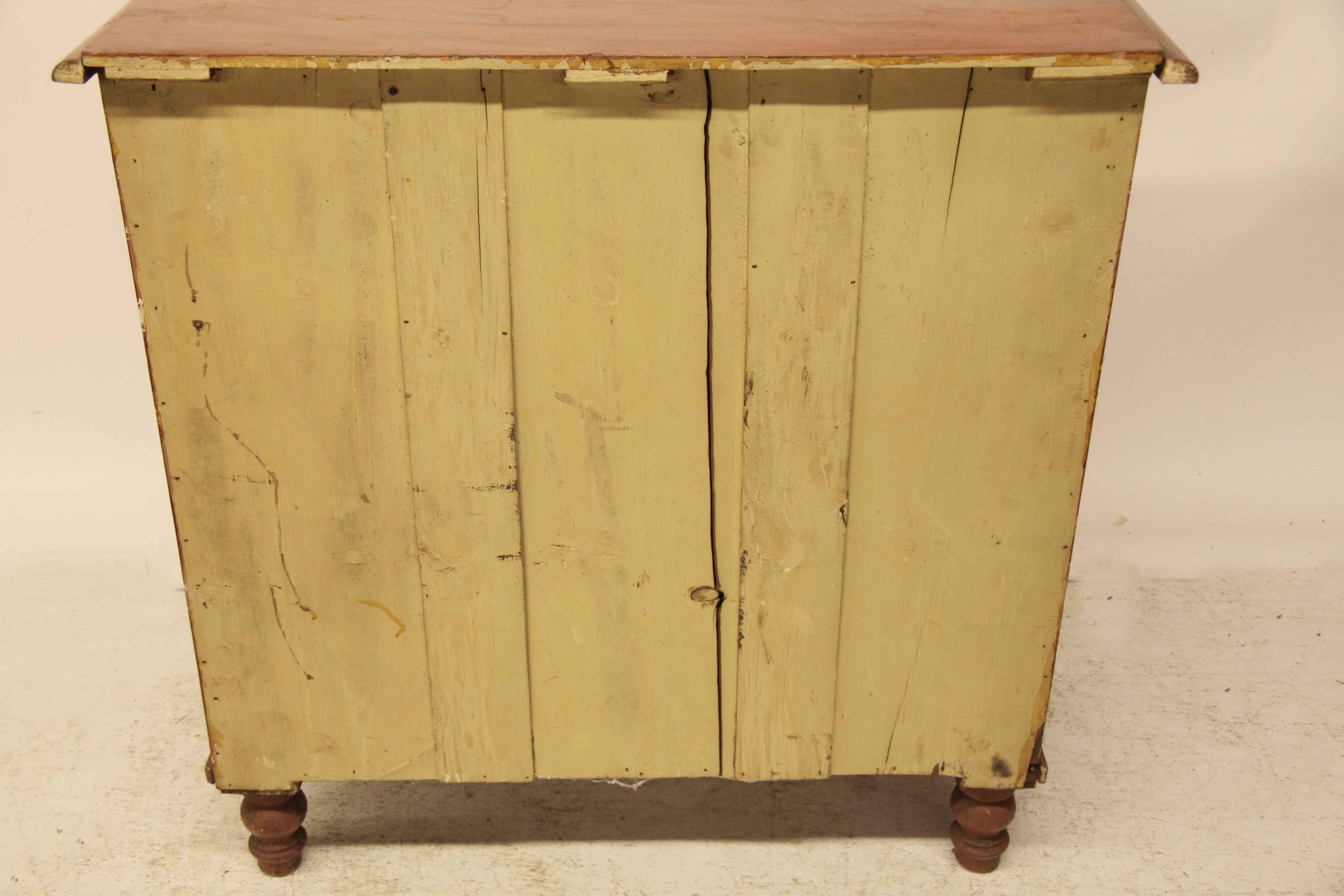 English Grain Painted Chest For Sale 1