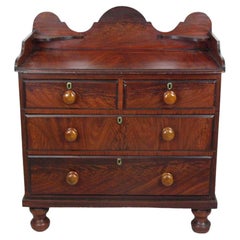 Used English Grain Painted Chest