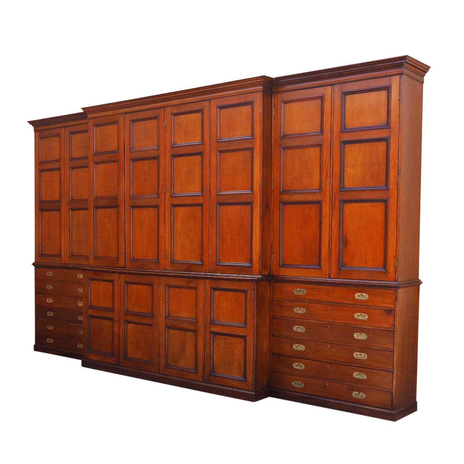 grand library bookcase