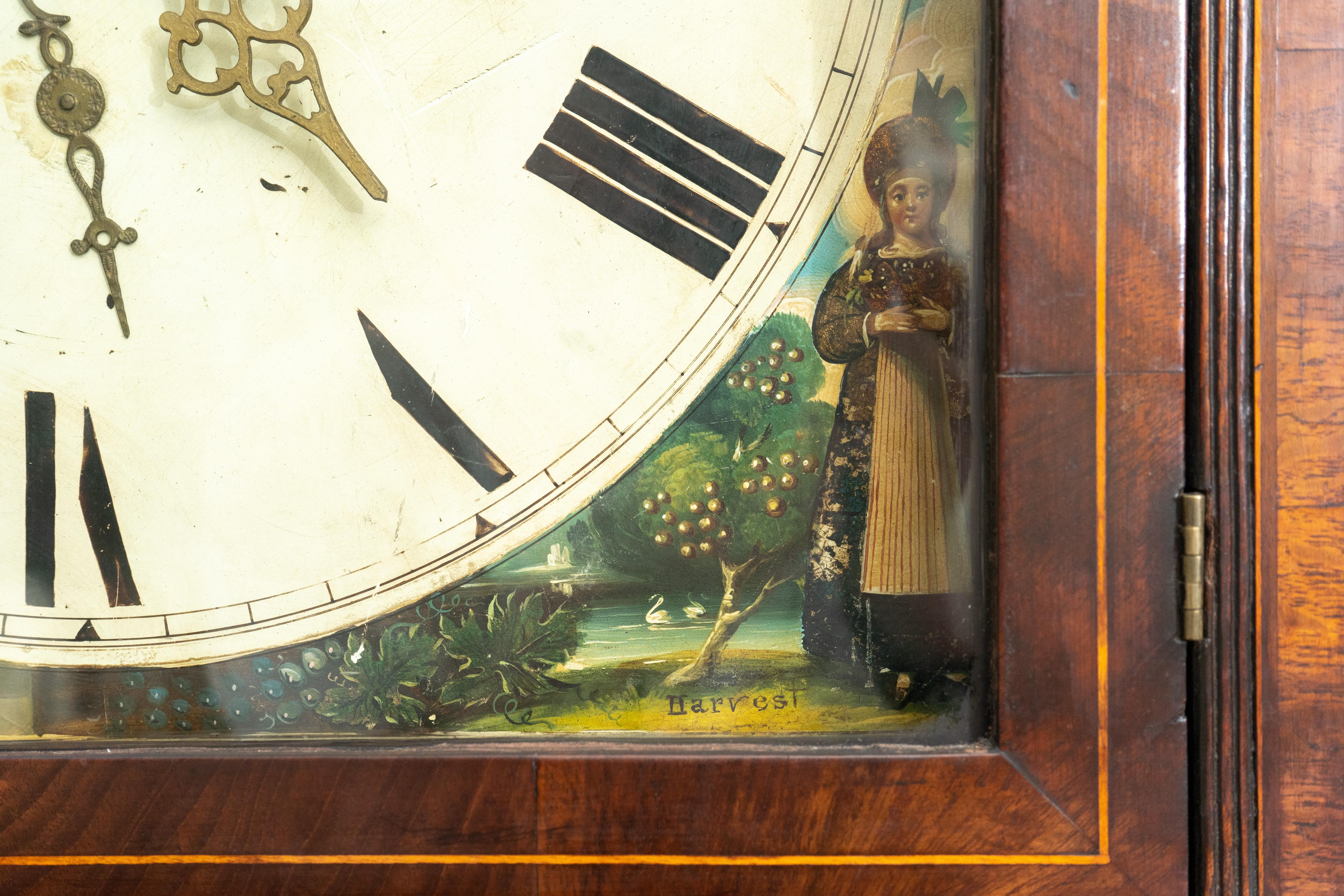 Scottish Grandfather Clock In Good Condition In New York, NY