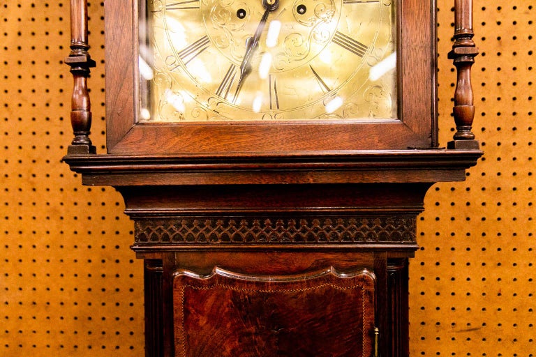 English Grandfather Clock For Sale 1