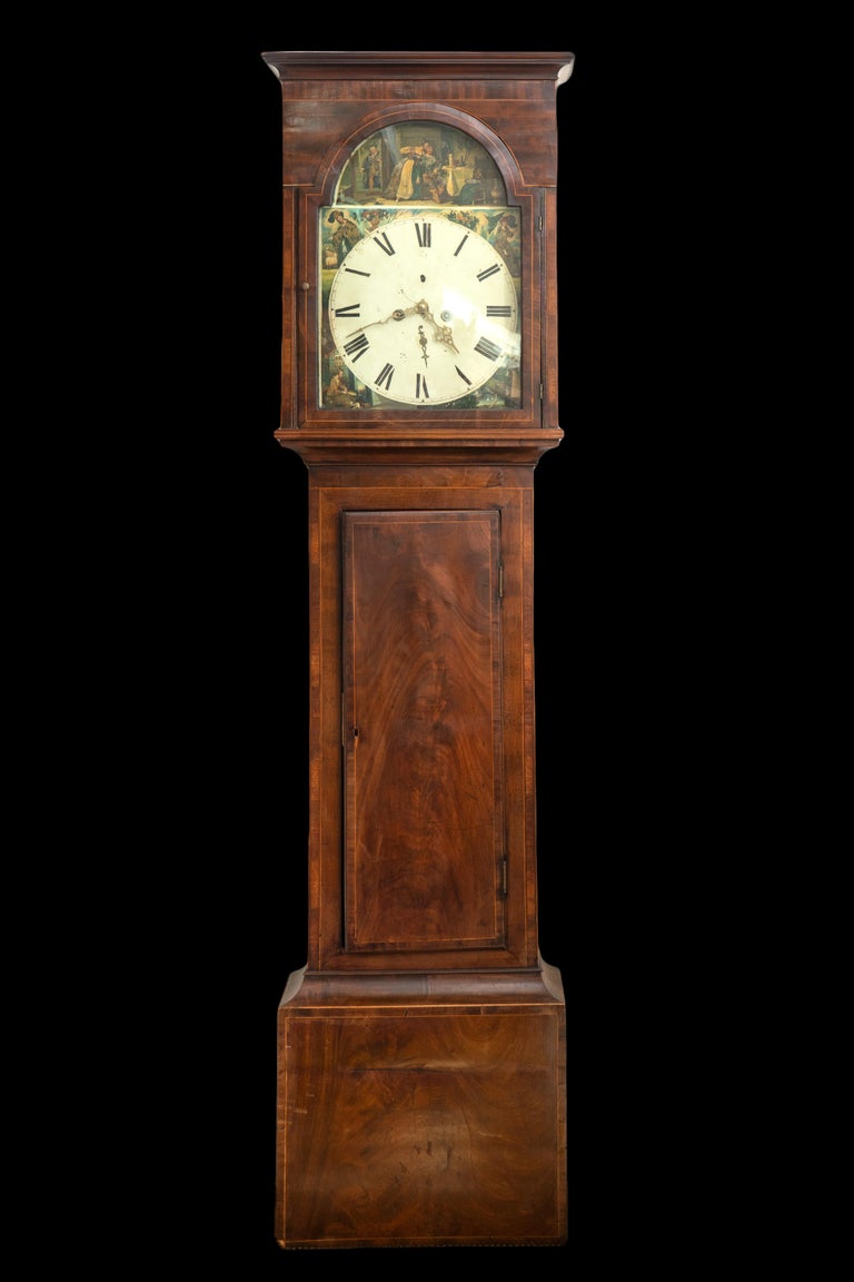 Scottish Grandfather Clock For Sale at 1stDibs