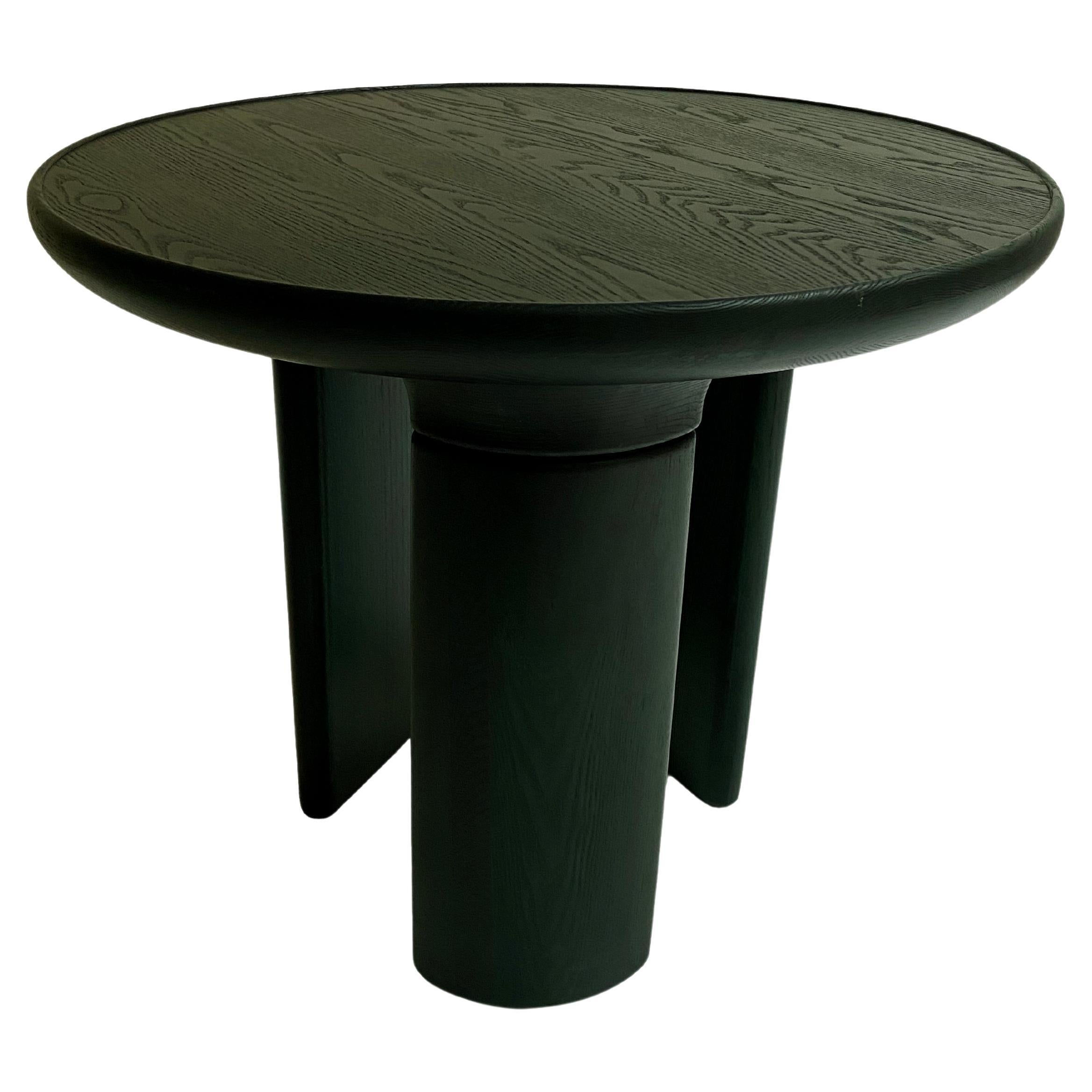 English Green Stained Daiku Coffee Table by Victoria Magniant For Sale