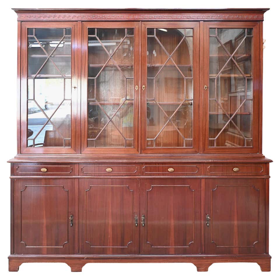 Large four-door library. England For Sale at 1stDibs