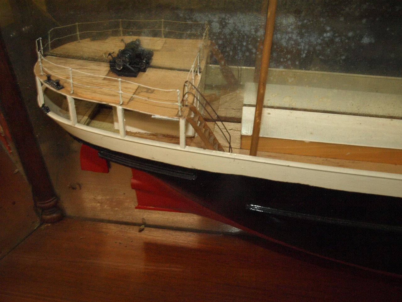 English Half Hull Ship Model 5