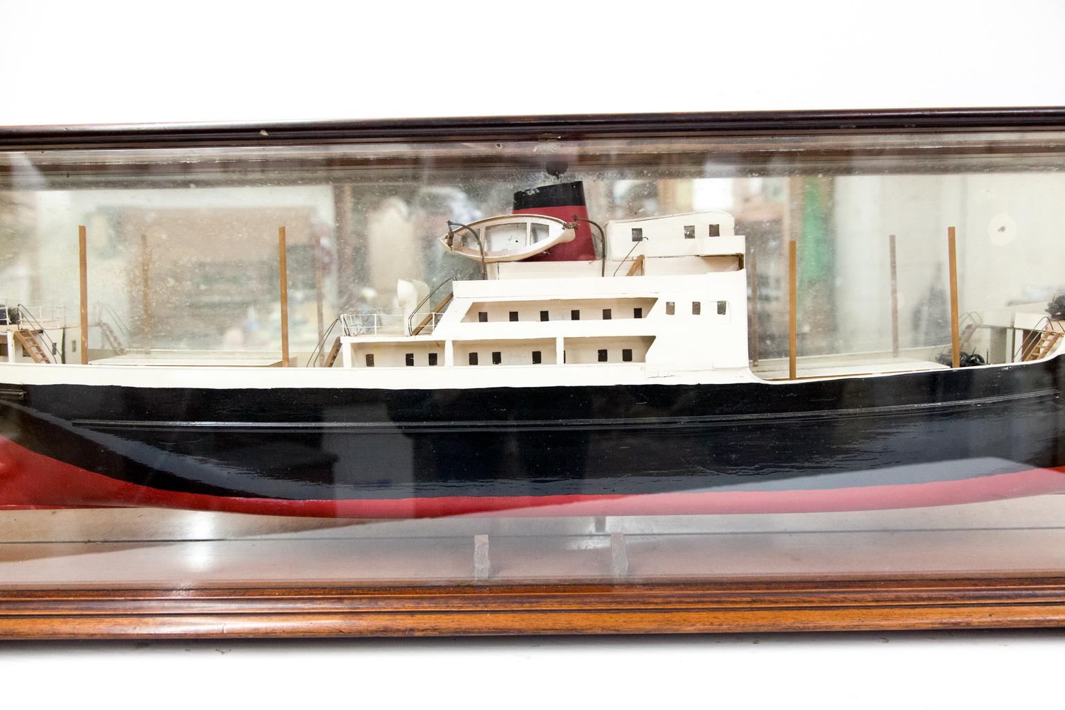 English Half Hull Ship Model 1