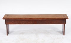English Hall Bench c. 1910