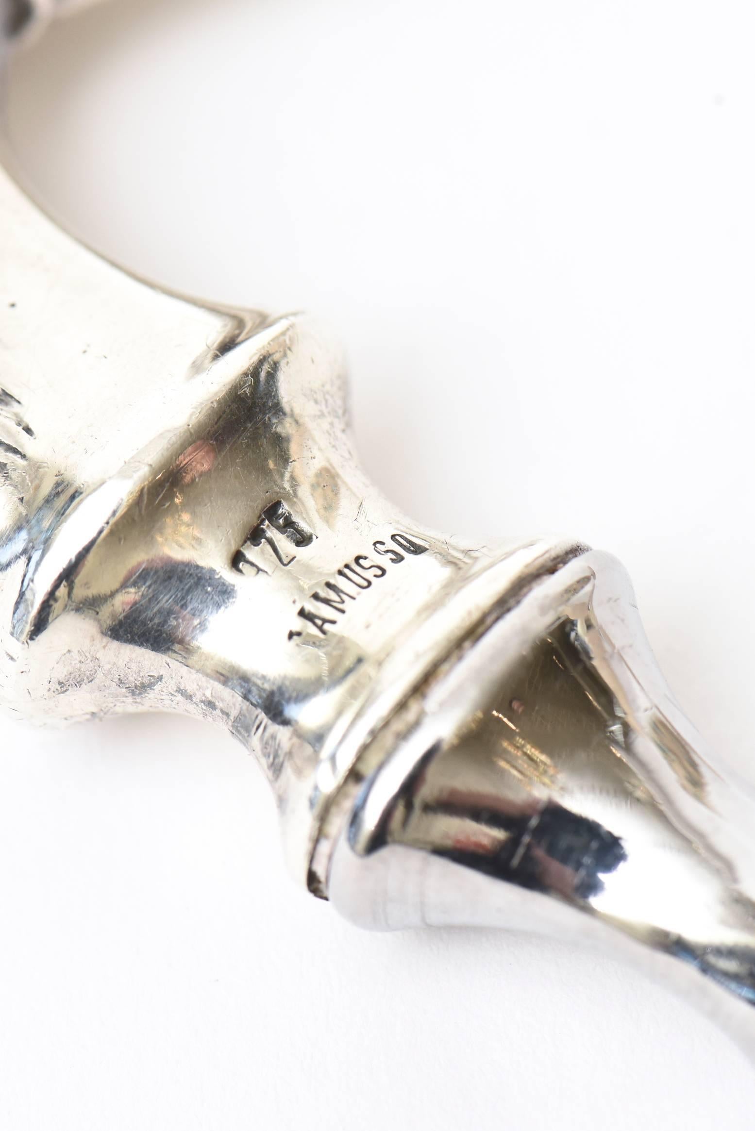 English Hallmarked Sterling Silver Horse Bottle Opener / Barware  2
