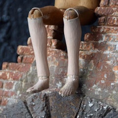 English Hand Carved Architectural Archway Model Dated 1900