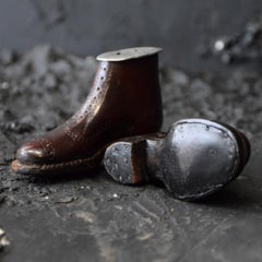 English Hand Crafted 19th Century Apprentice Shoes