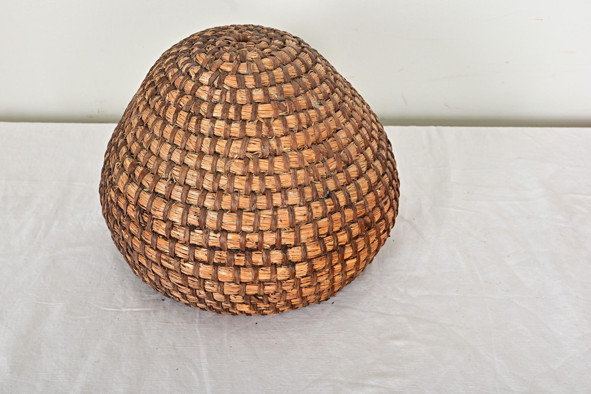 Other English Handmade Woven Straw Beehive Skep
