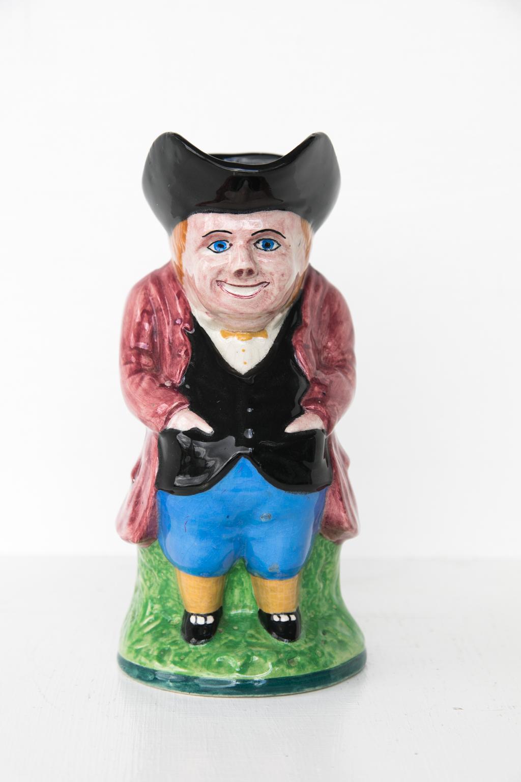 Late 19th Century English Happy Toby Jug For Sale