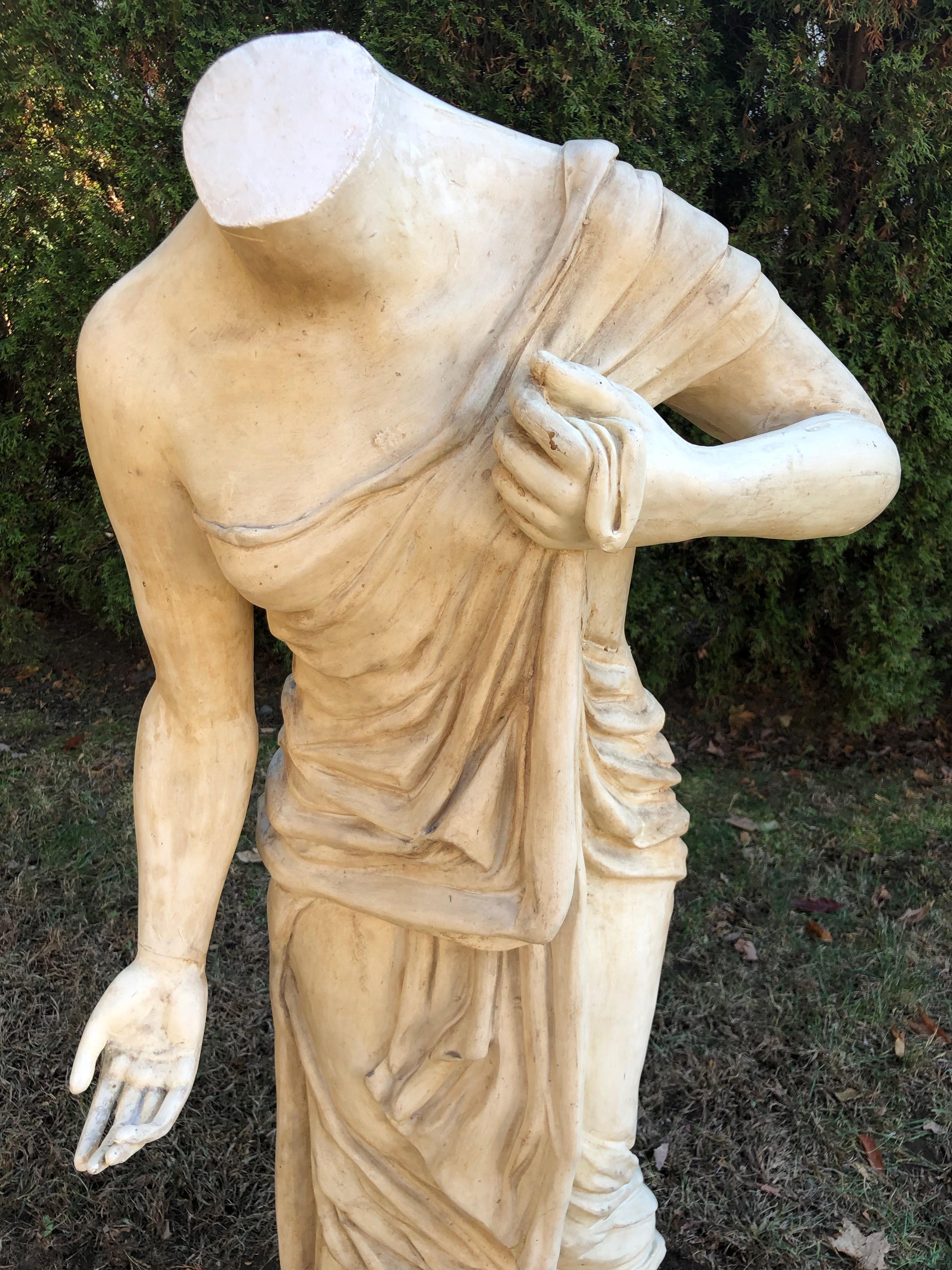 English Headless Life-Sized Classical Figure of Venus For Sale 3