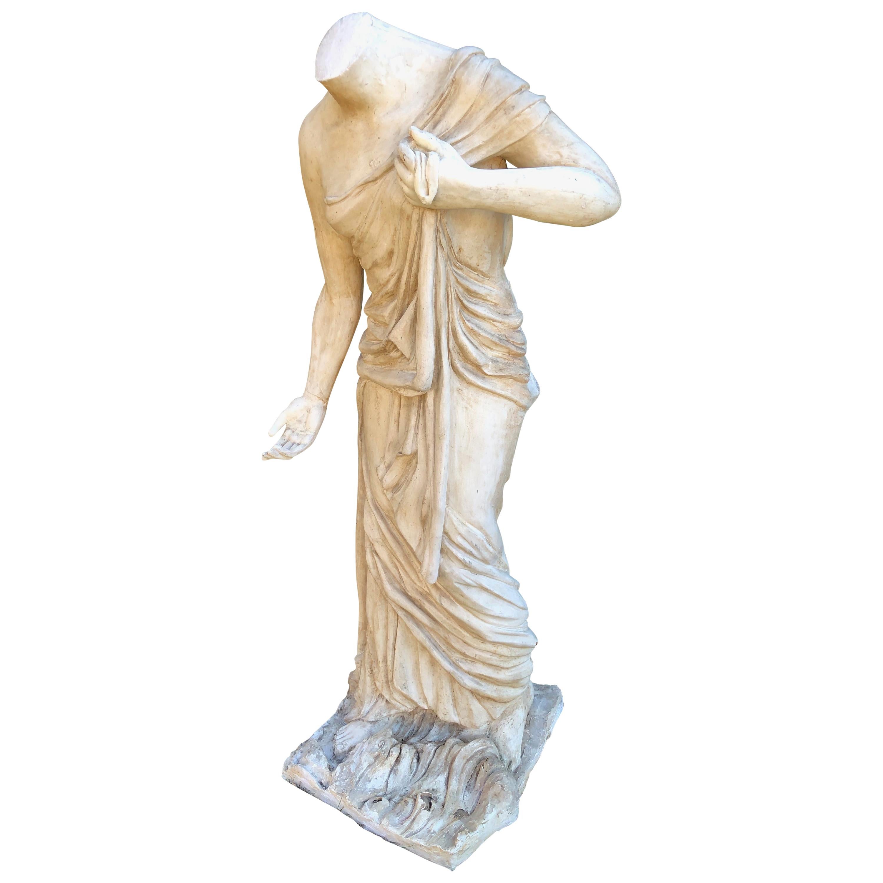 English Headless Life-Sized Classical Figure of Venus For Sale