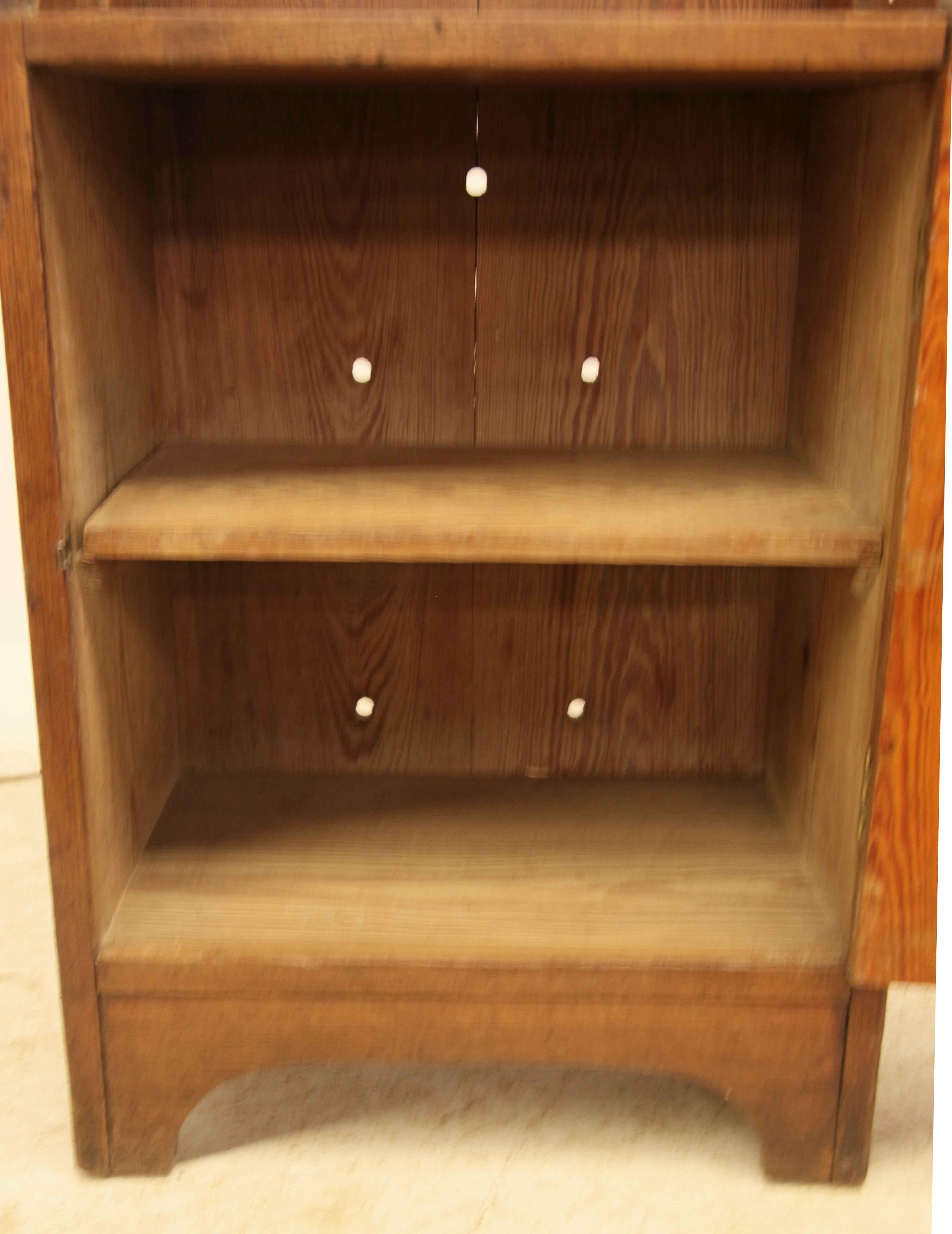 English Heart Pine Cupboard For Sale 2