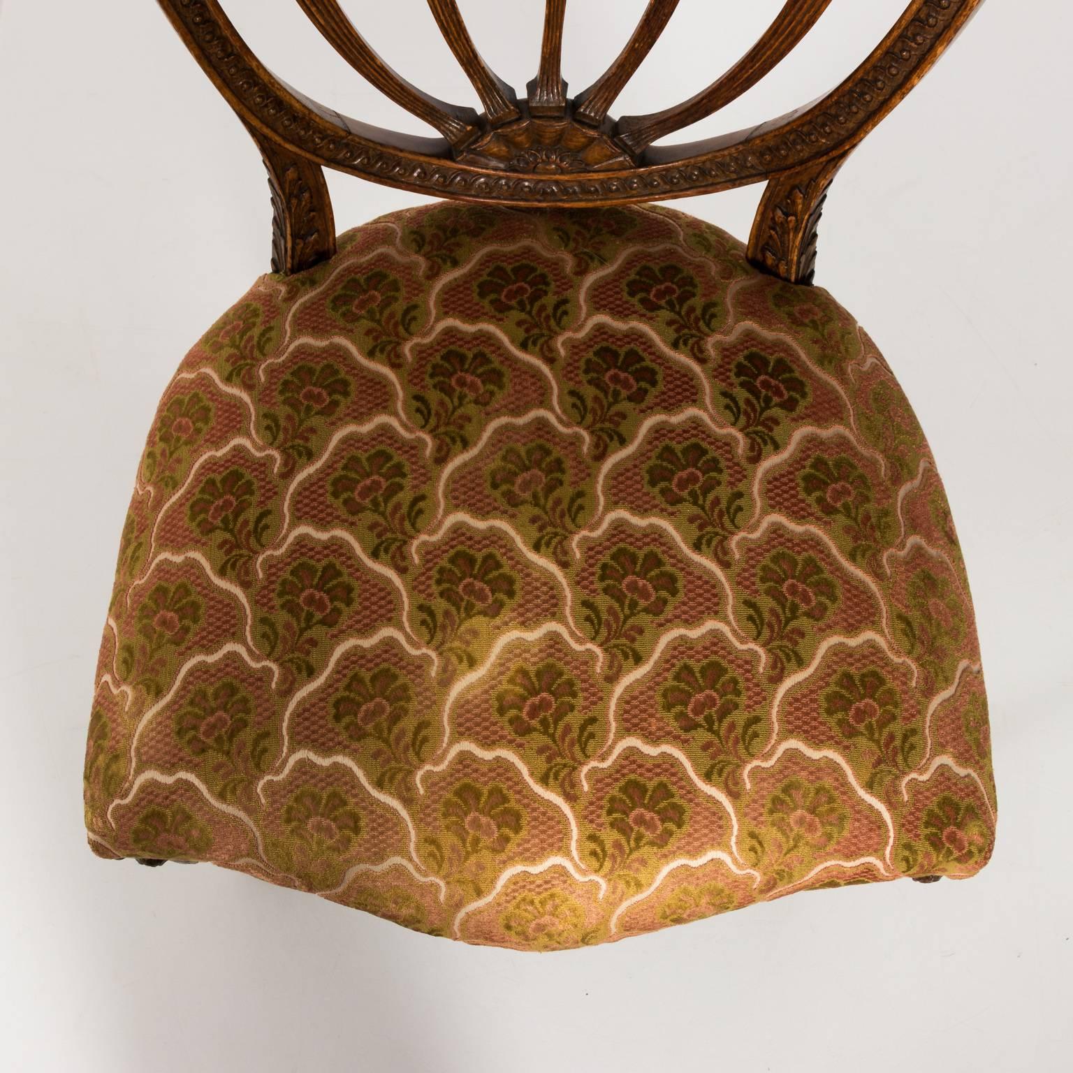 English Hepplewhite Chair, circa 1910 For Sale 5