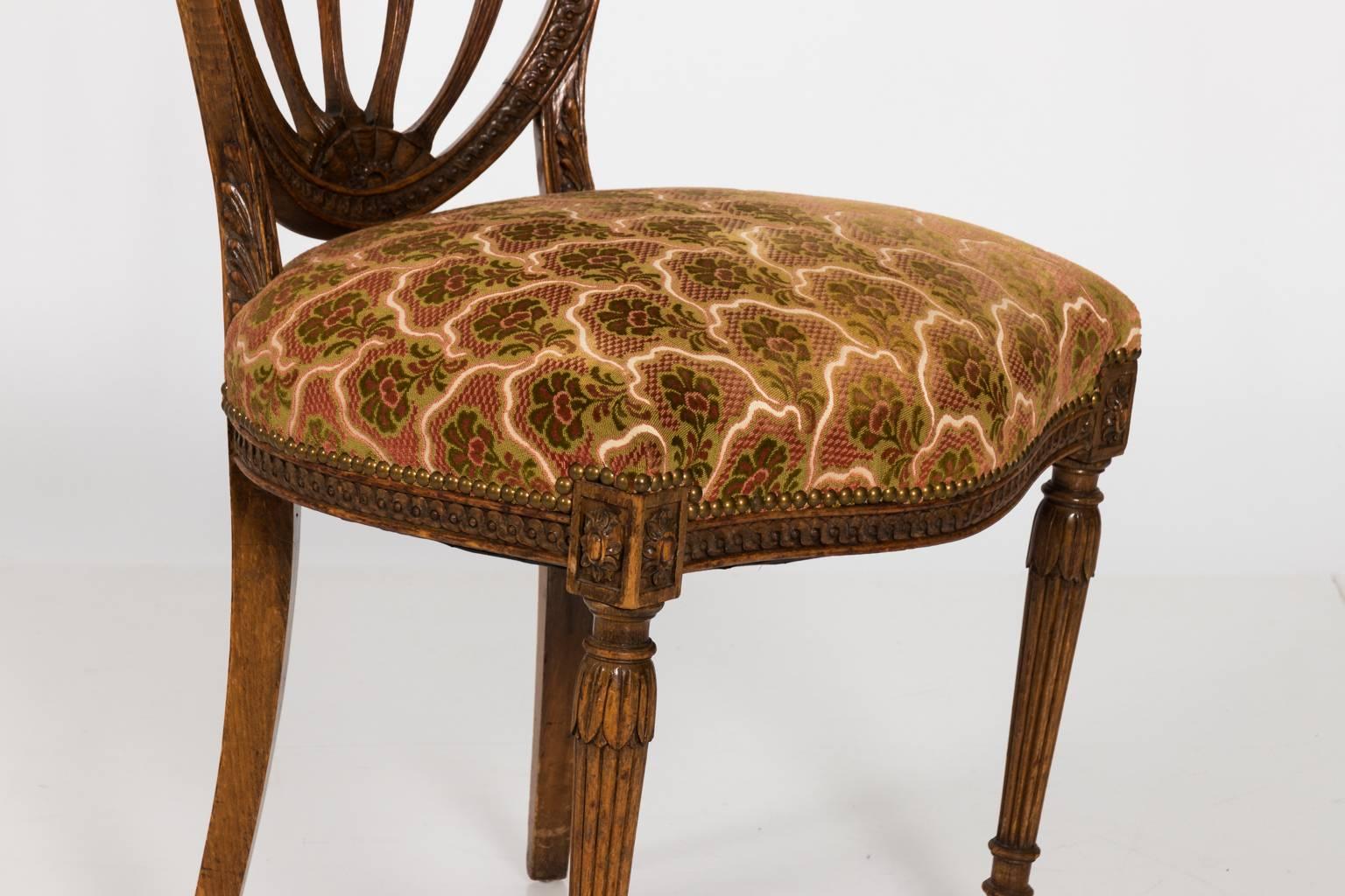 English Hepplewhite Chair, circa 1910 For Sale 7