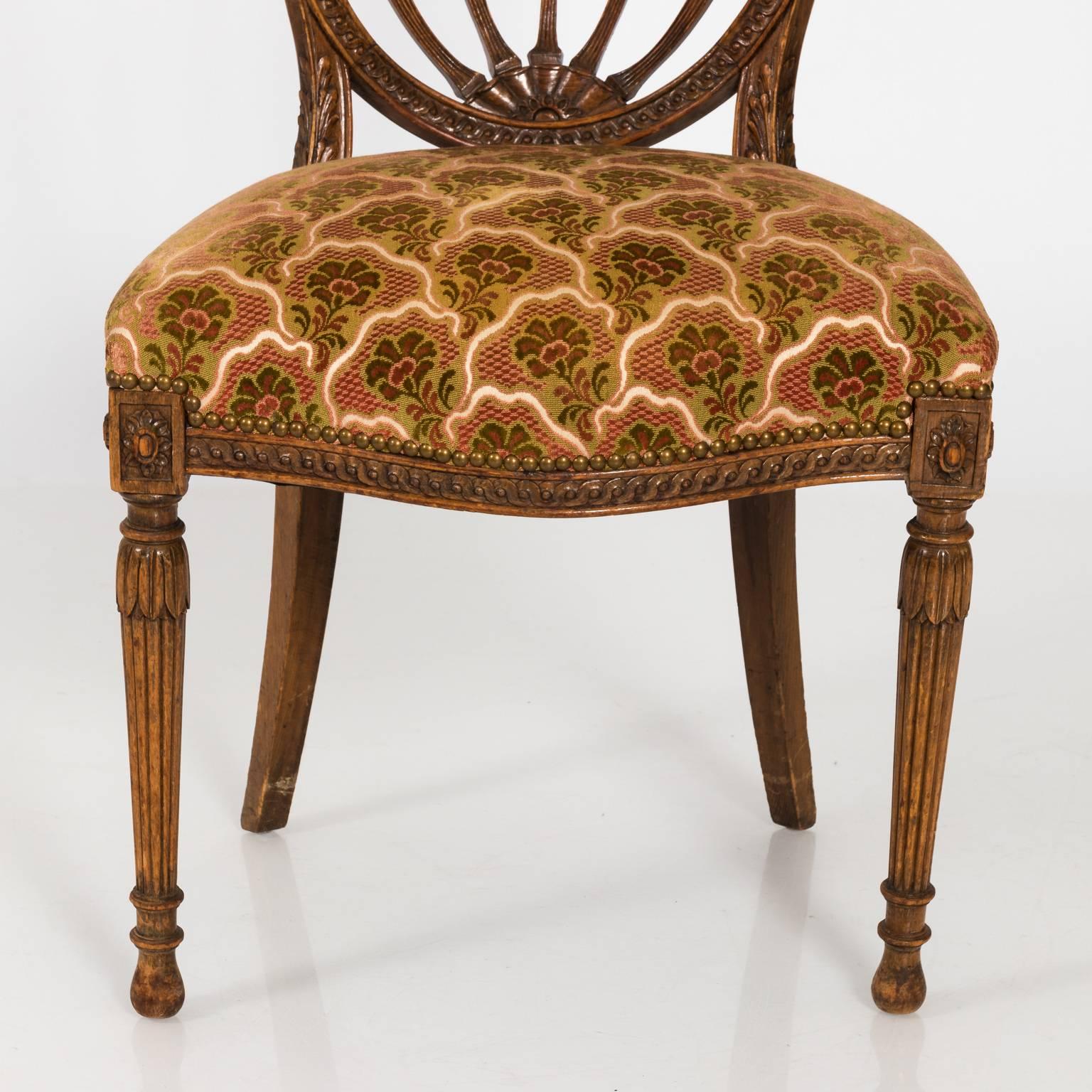 English Hepplewhite Chair, circa 1910 For Sale 1
