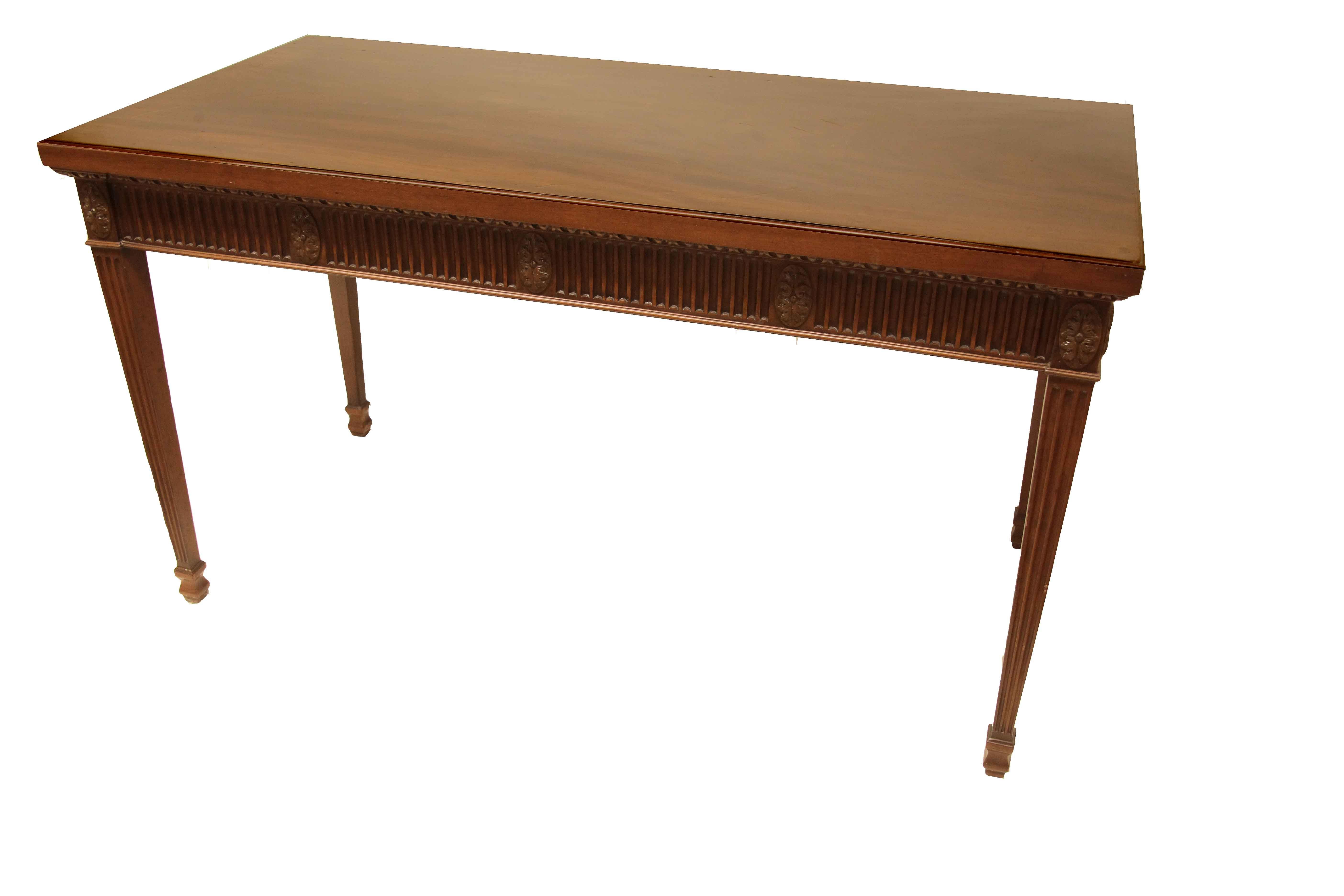 Early 19th Century  English Hepplewhite Console Table For Sale