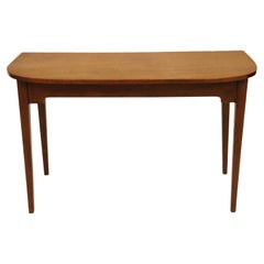 Used English Hepplewhite Demi-Lune Table