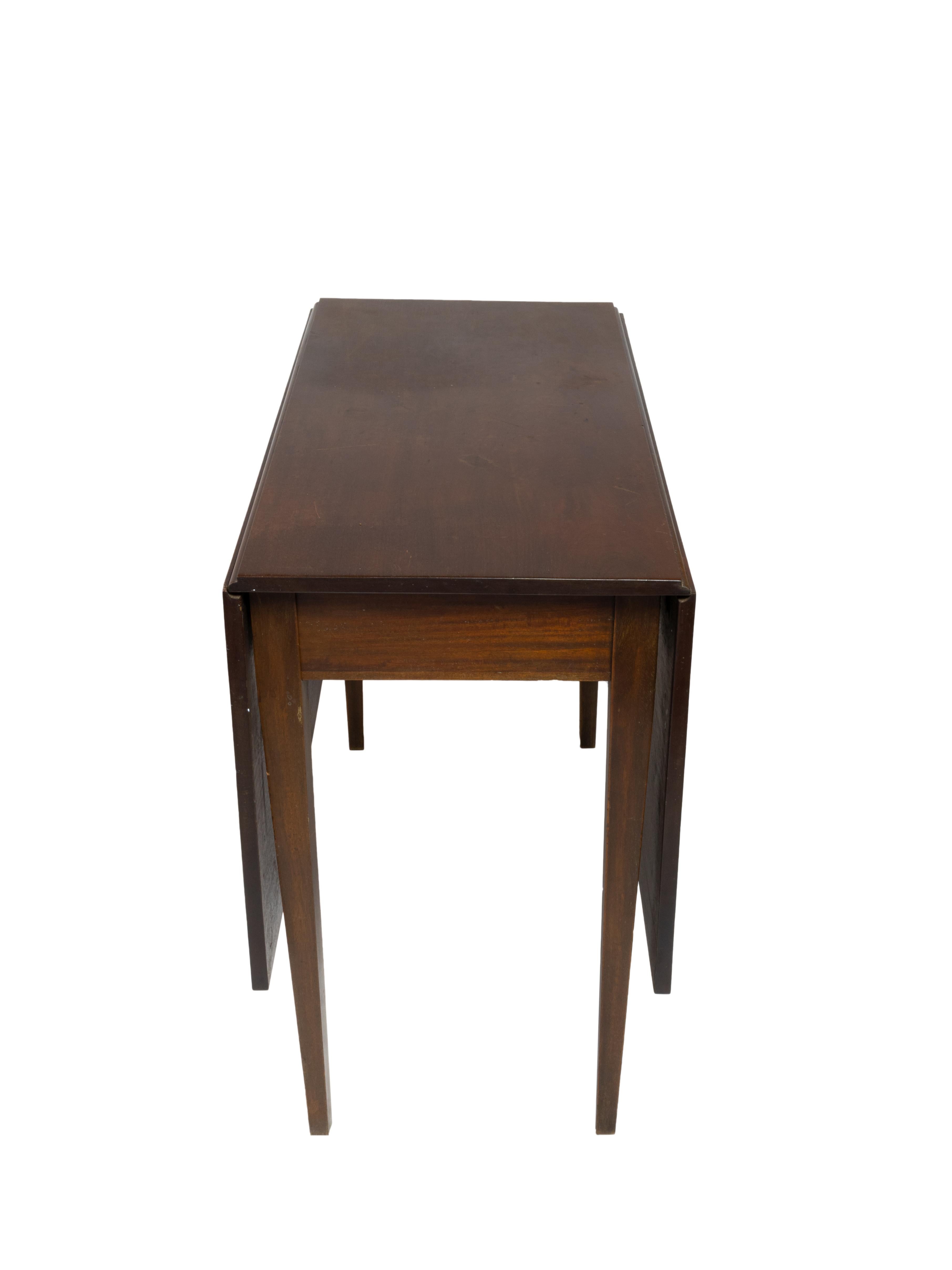 Table à abattant en Hepplewhite, 19e siècle en vente 3