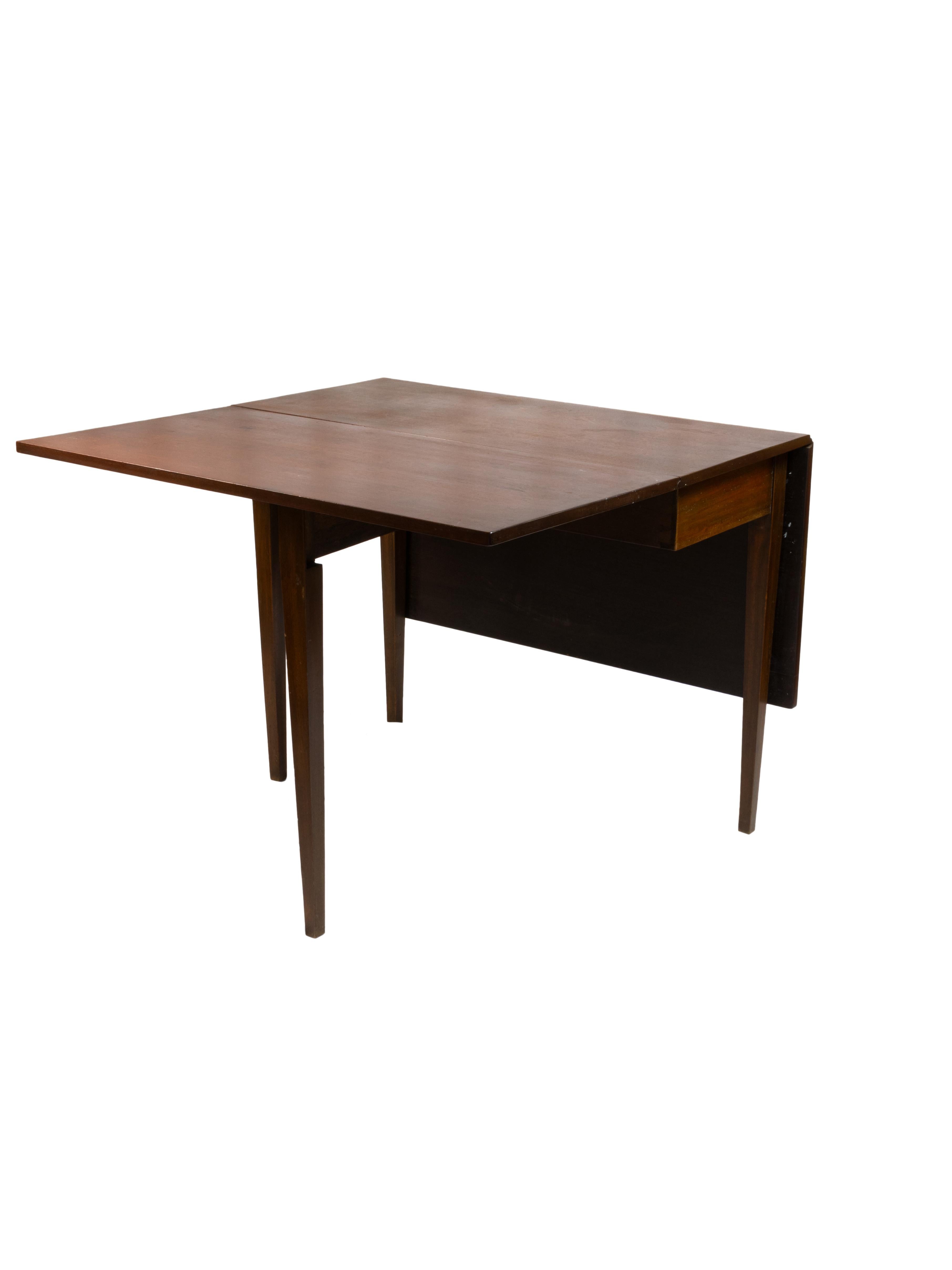 Fait main Table à abattant en Hepplewhite, 19e siècle en vente