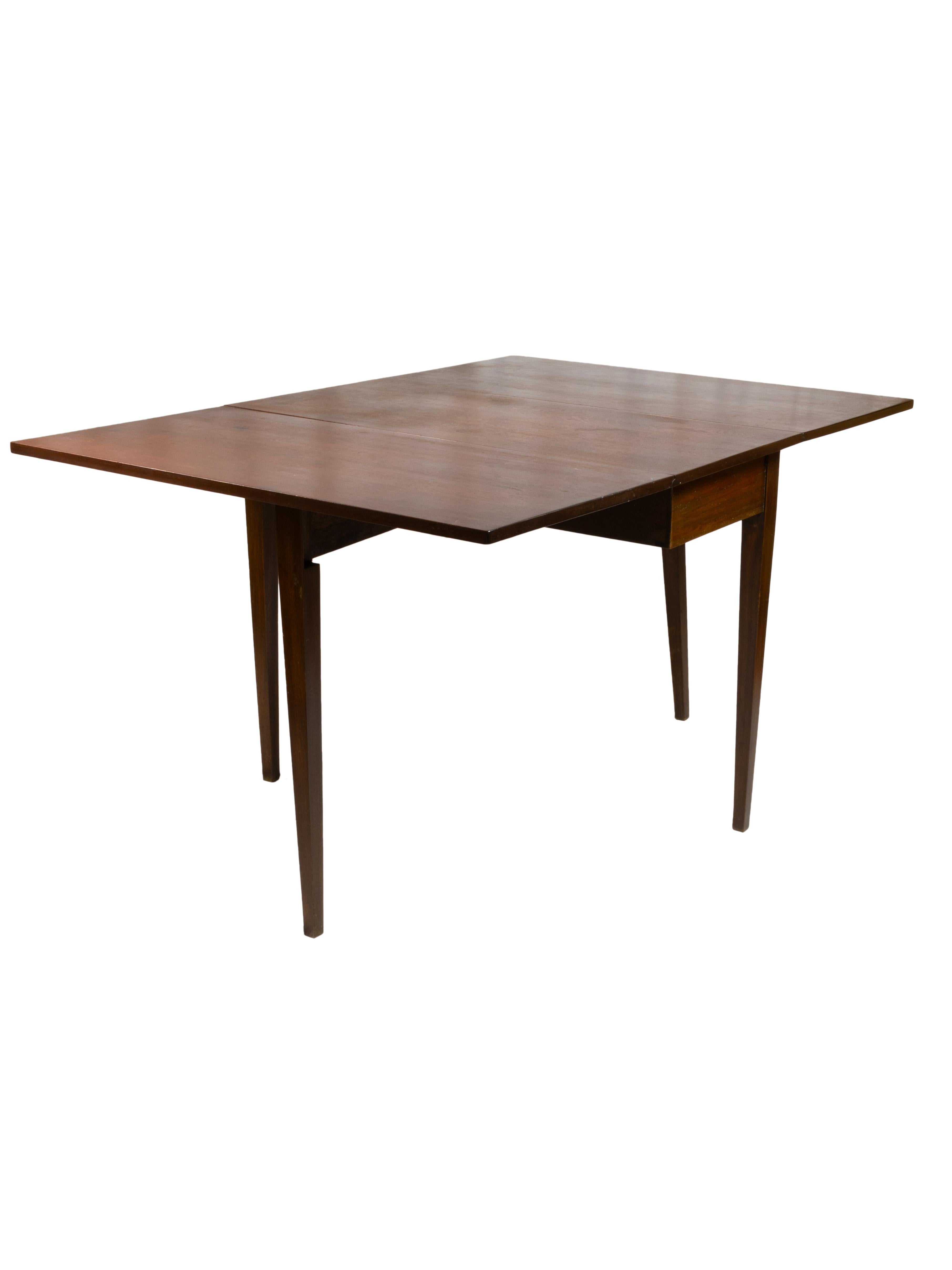 Table à abattant en Hepplewhite, 19e siècle Bon état - En vente à Lisbon, PT