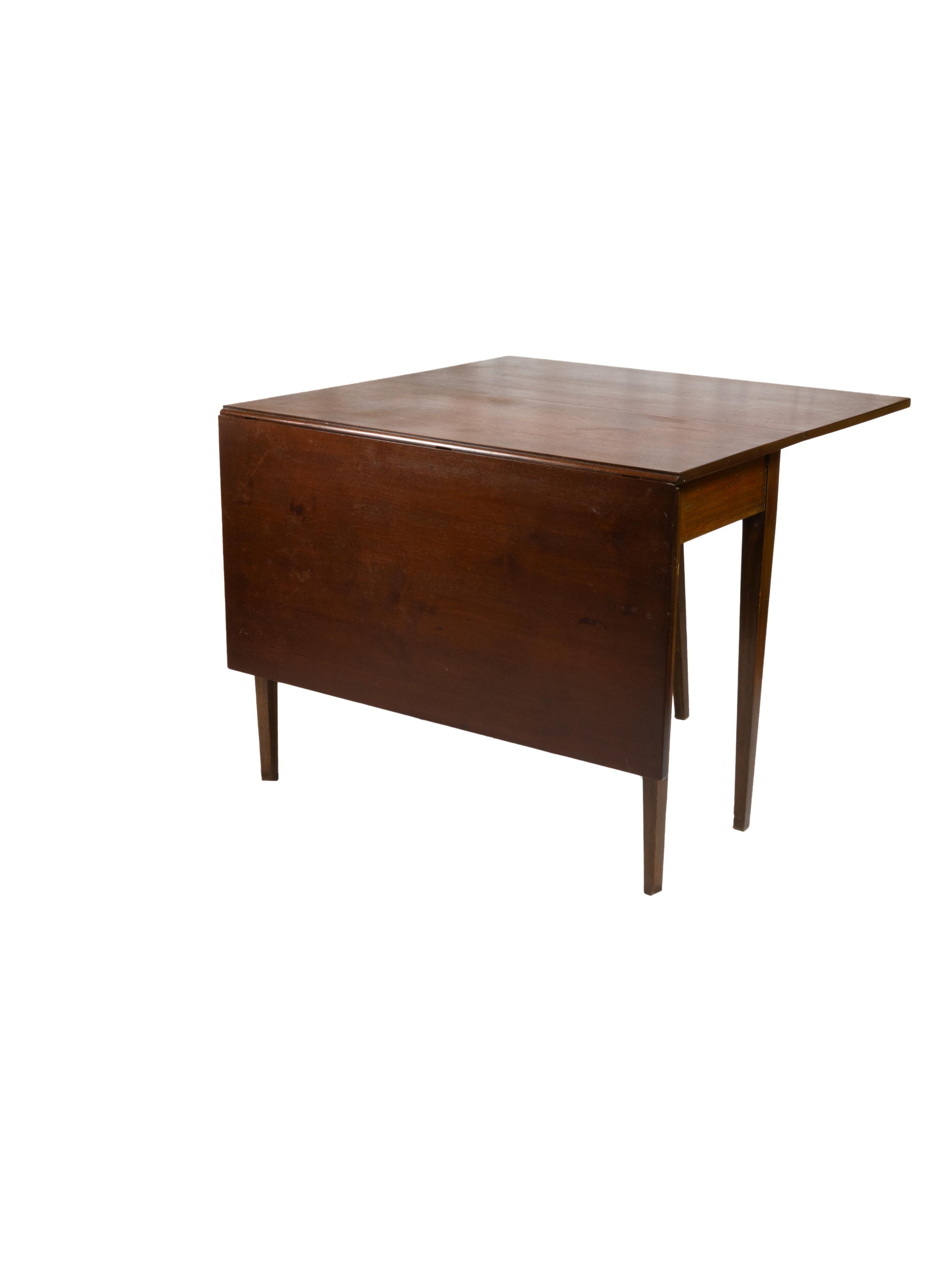 XIXe siècle Table à abattant en Hepplewhite, 19e siècle en vente