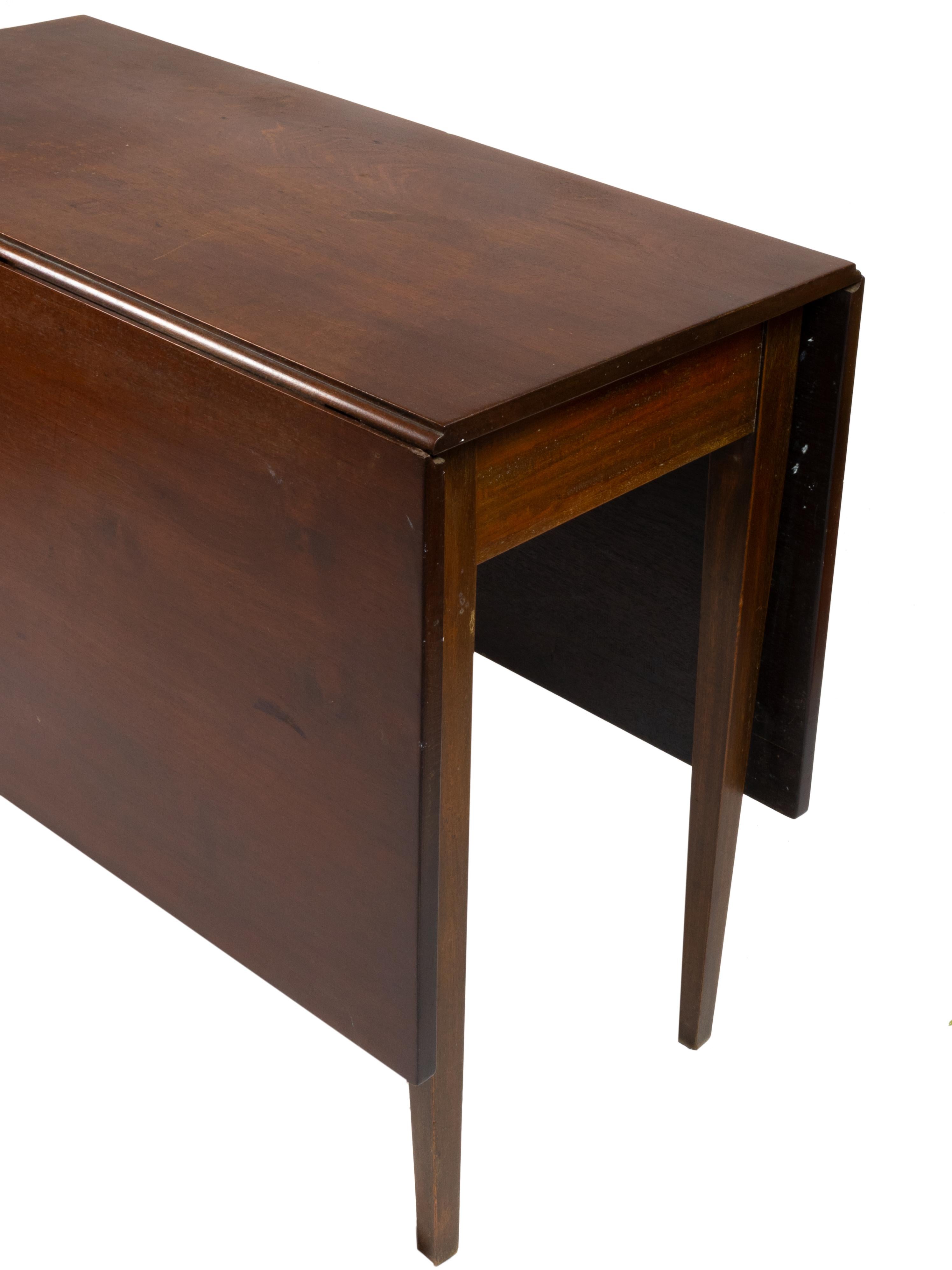 Table à abattant en Hepplewhite, 19e siècle en vente 1